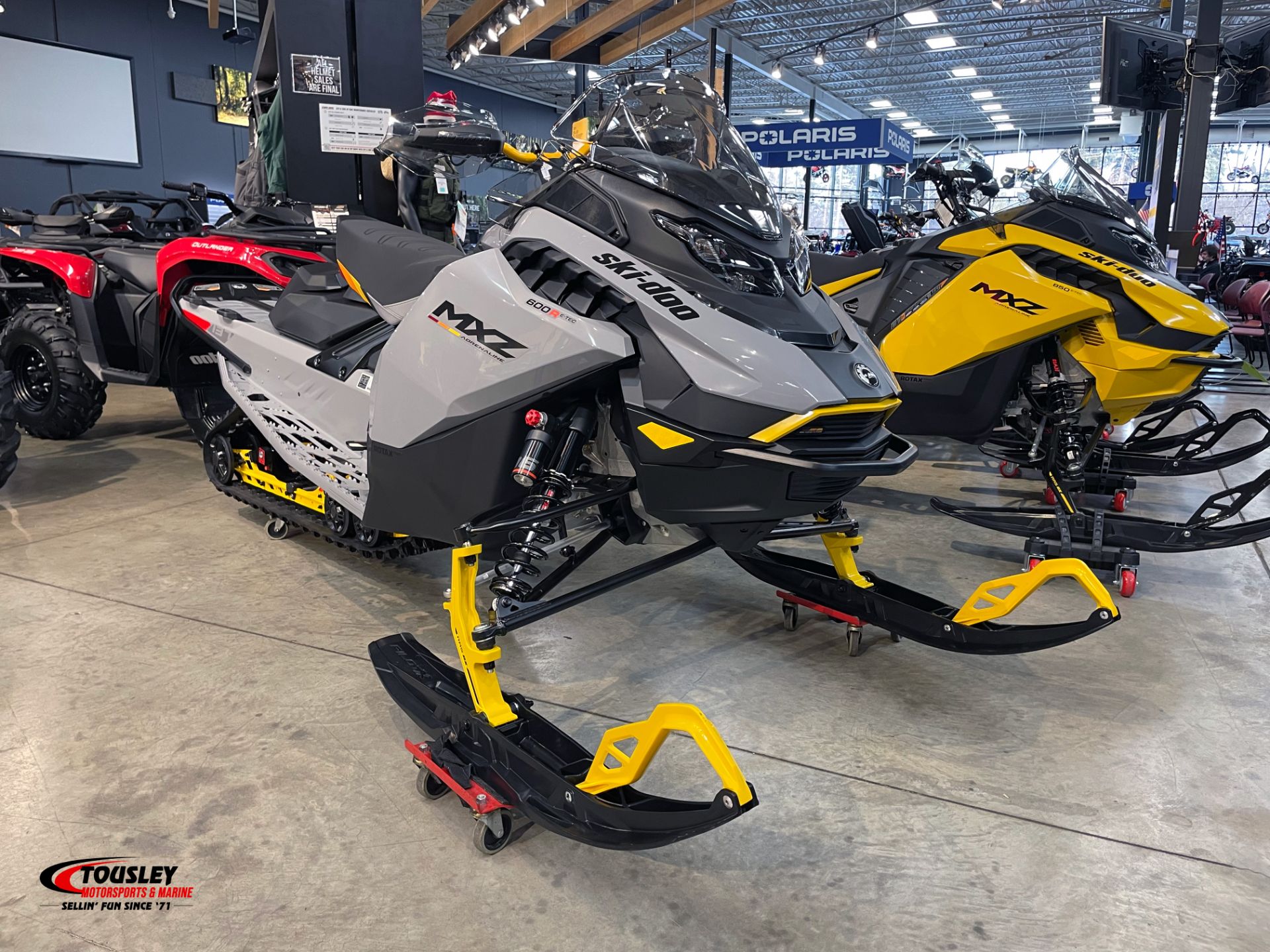 New 2025 Ski-Doo MXZ Adrenaline w/ Blizzard Package 137 600R E-TEC