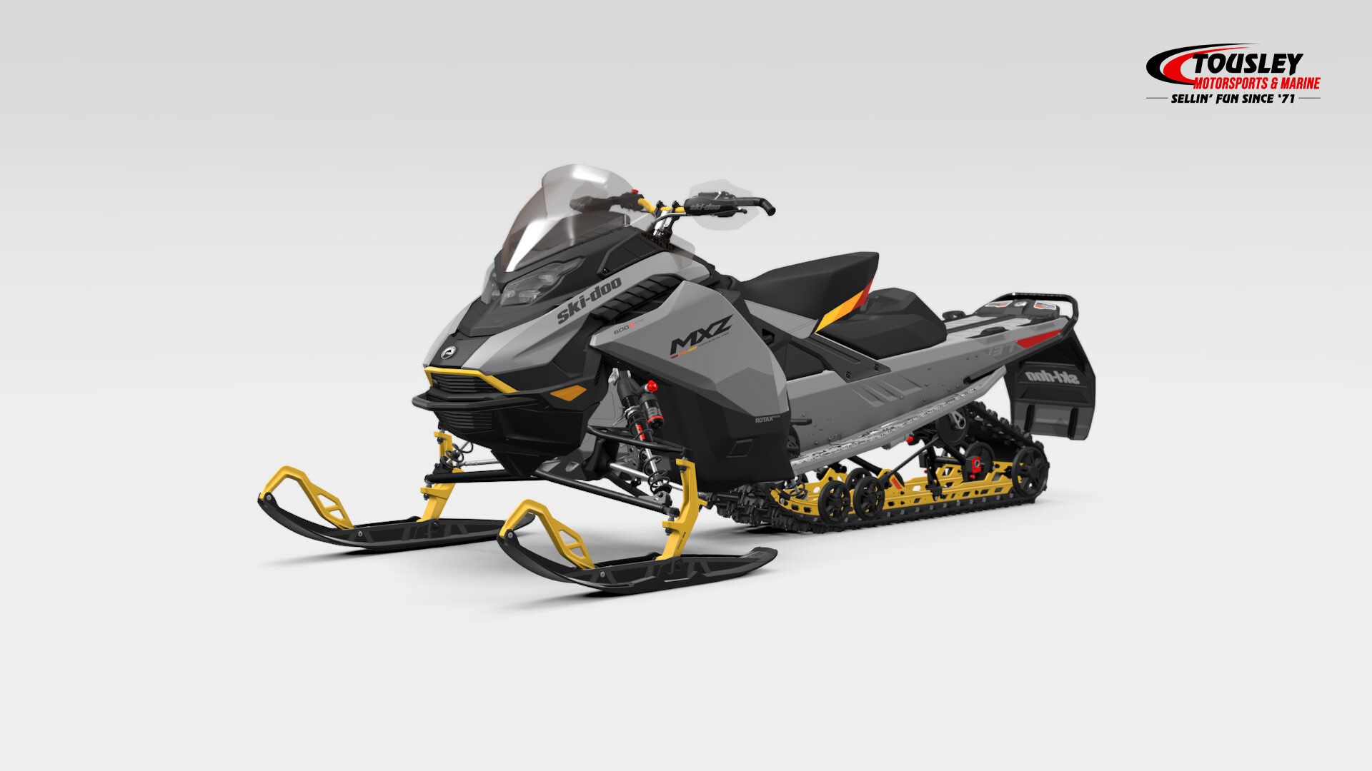 New 2025 Ski-Doo MXZ Adrenaline w/ Blizzard Package 137 600R