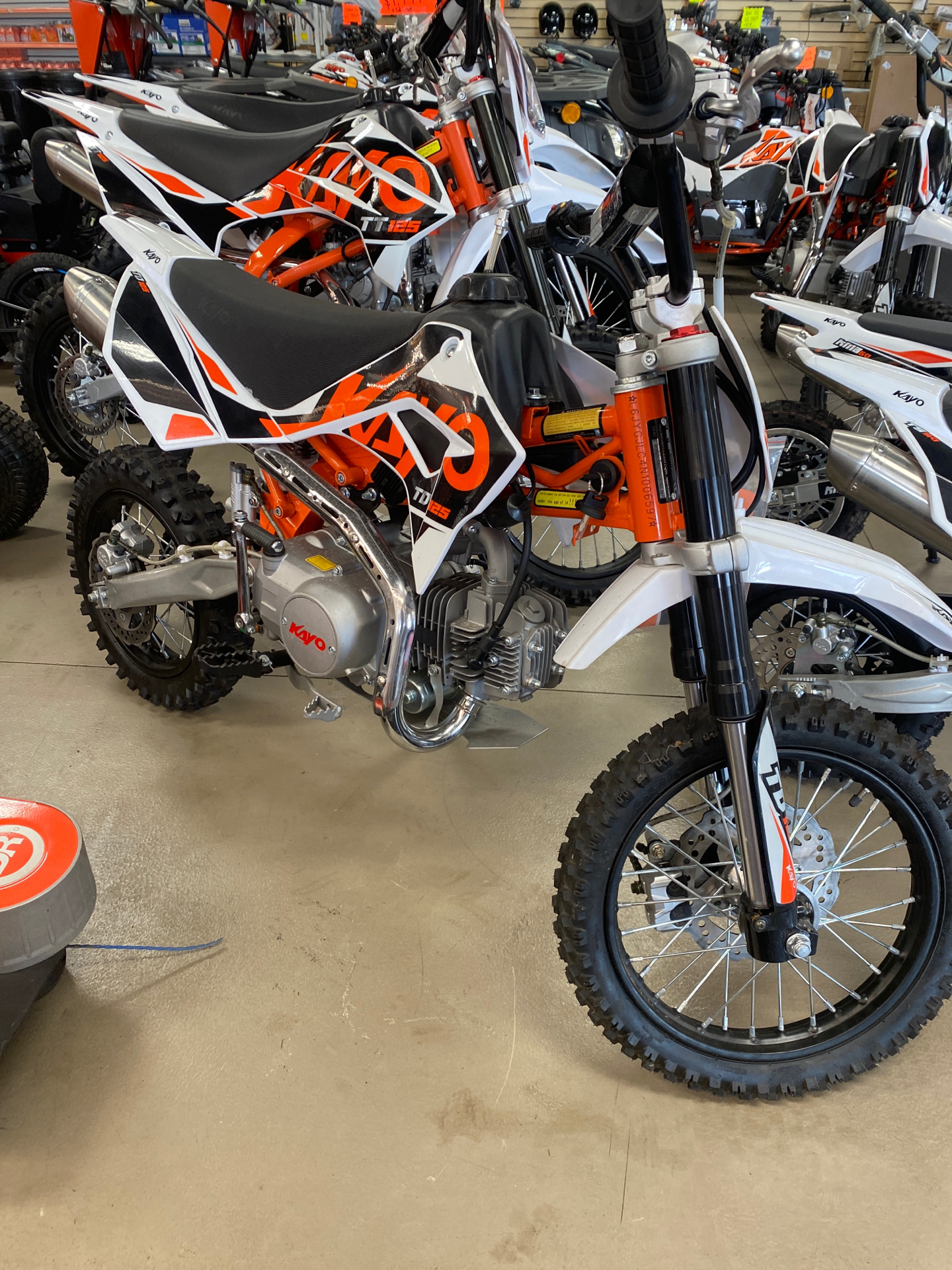 New 2022 Kayo TD 125, Cedar Bluff VA | Specs, Price, Photos