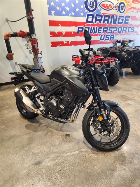 New 2025 Honda CB500F ABS, Orange TX | Specs, Price, Photos