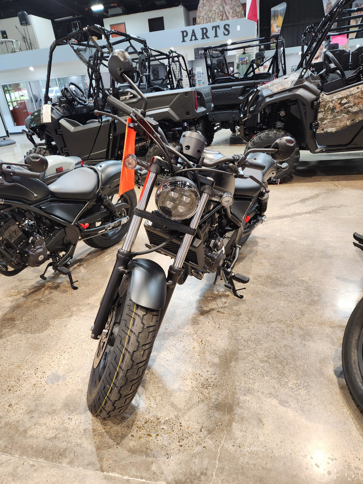 New 2025 Honda Rebel 300, Orange TX | Specs, Price, Photos | Matte 