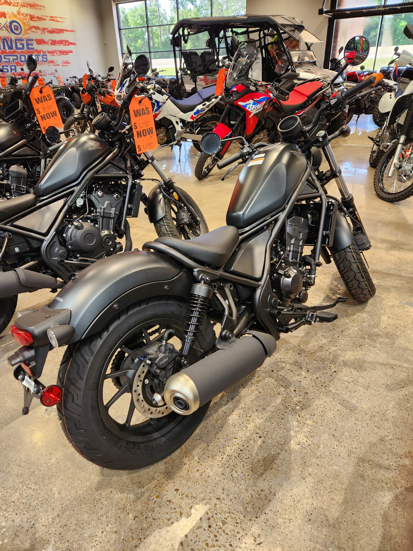 New 2025 Honda Rebel 300, Orange TX | Specs, Price, Photos | Matte