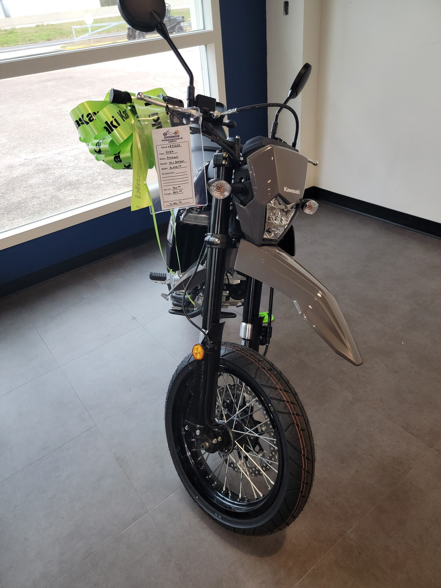 New 2026 Kawasaki KLX®300SM, Orange TX | Specs, Price, Photos