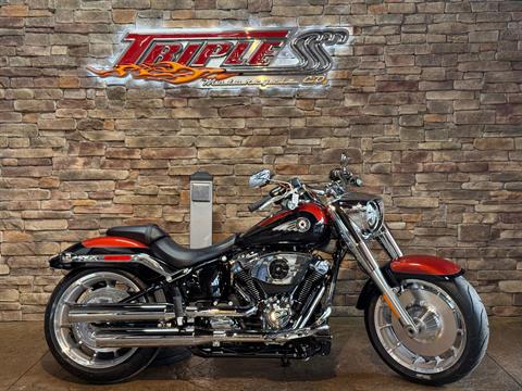 New 2025 Harley-Davidson Fat Boy® Whiskey Fire / Vivid Black