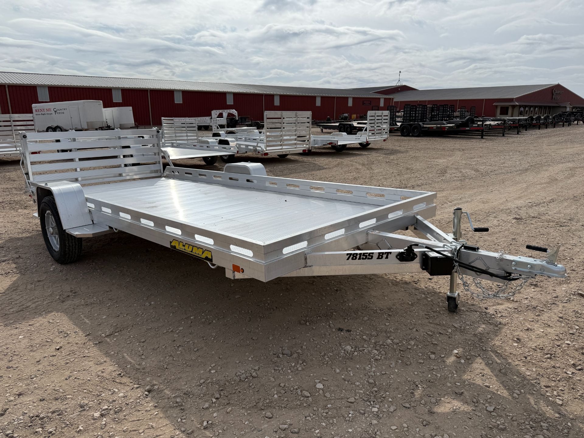 2000 Utility Trailers With Brakes 182 in. - Bi-Fold Tai