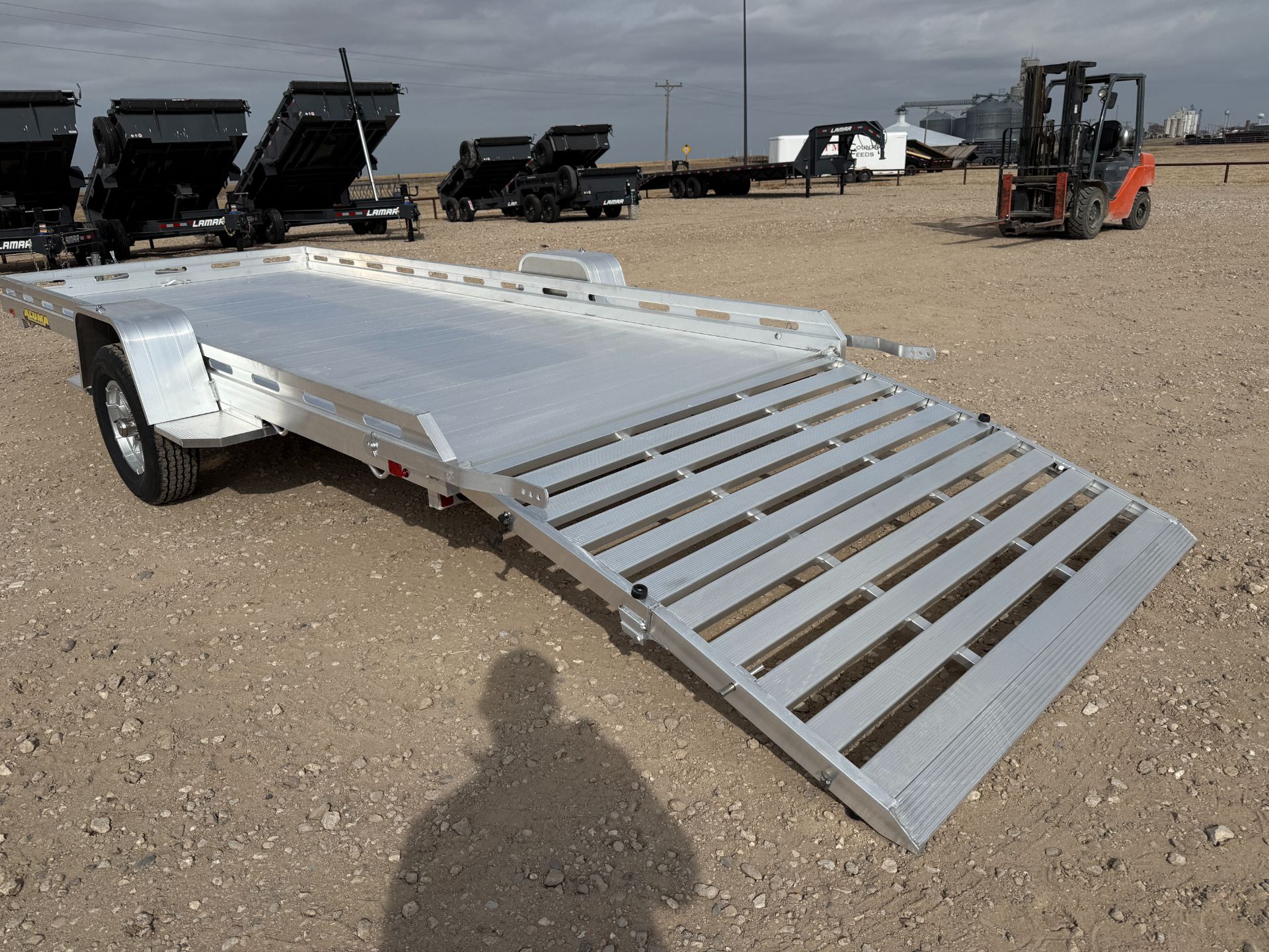 2000  Utility Trailers With Brakes 182 in. - Bi-Fold Tai 12