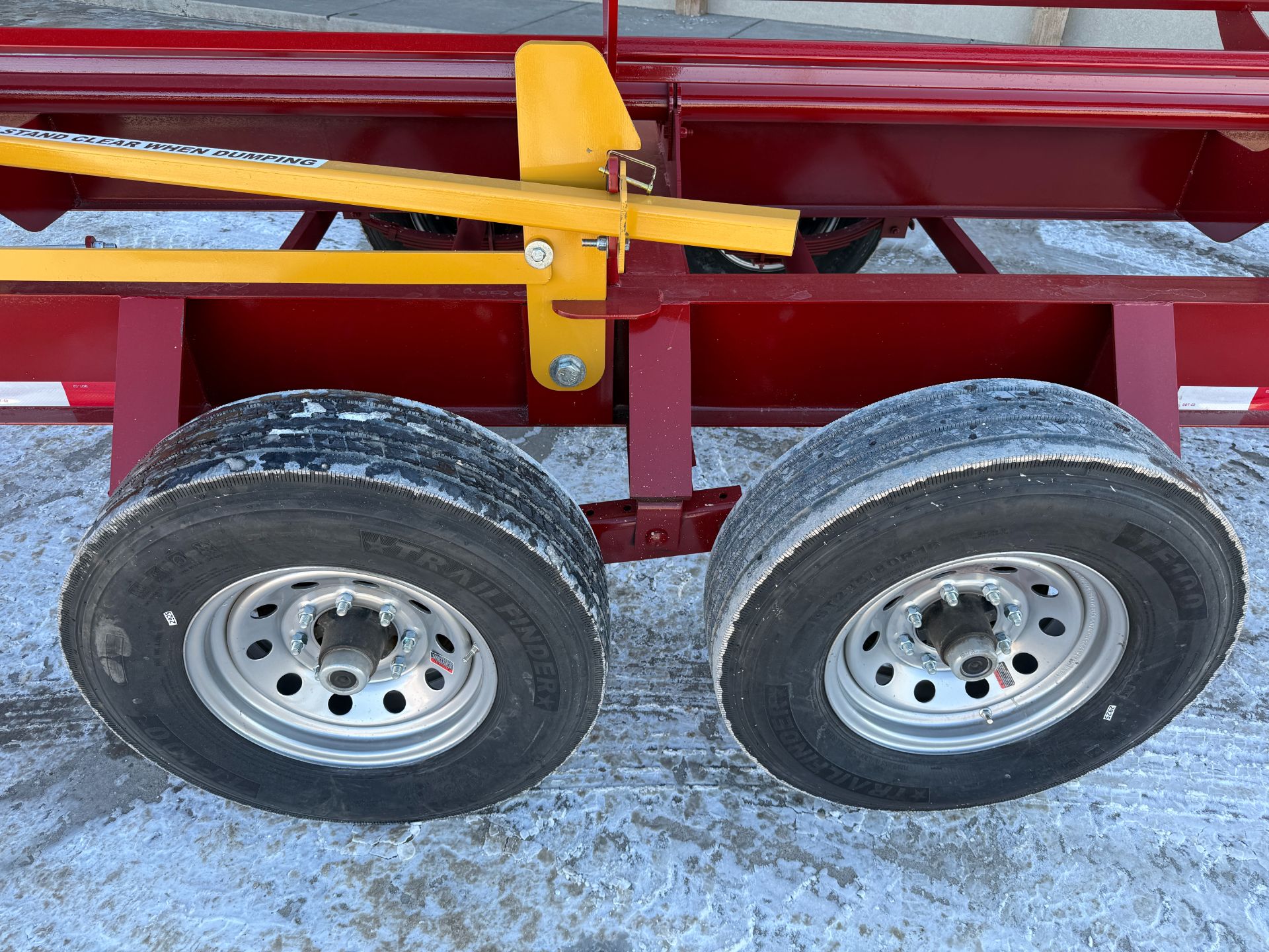 2026 May Goliath Inline Hay Trailer