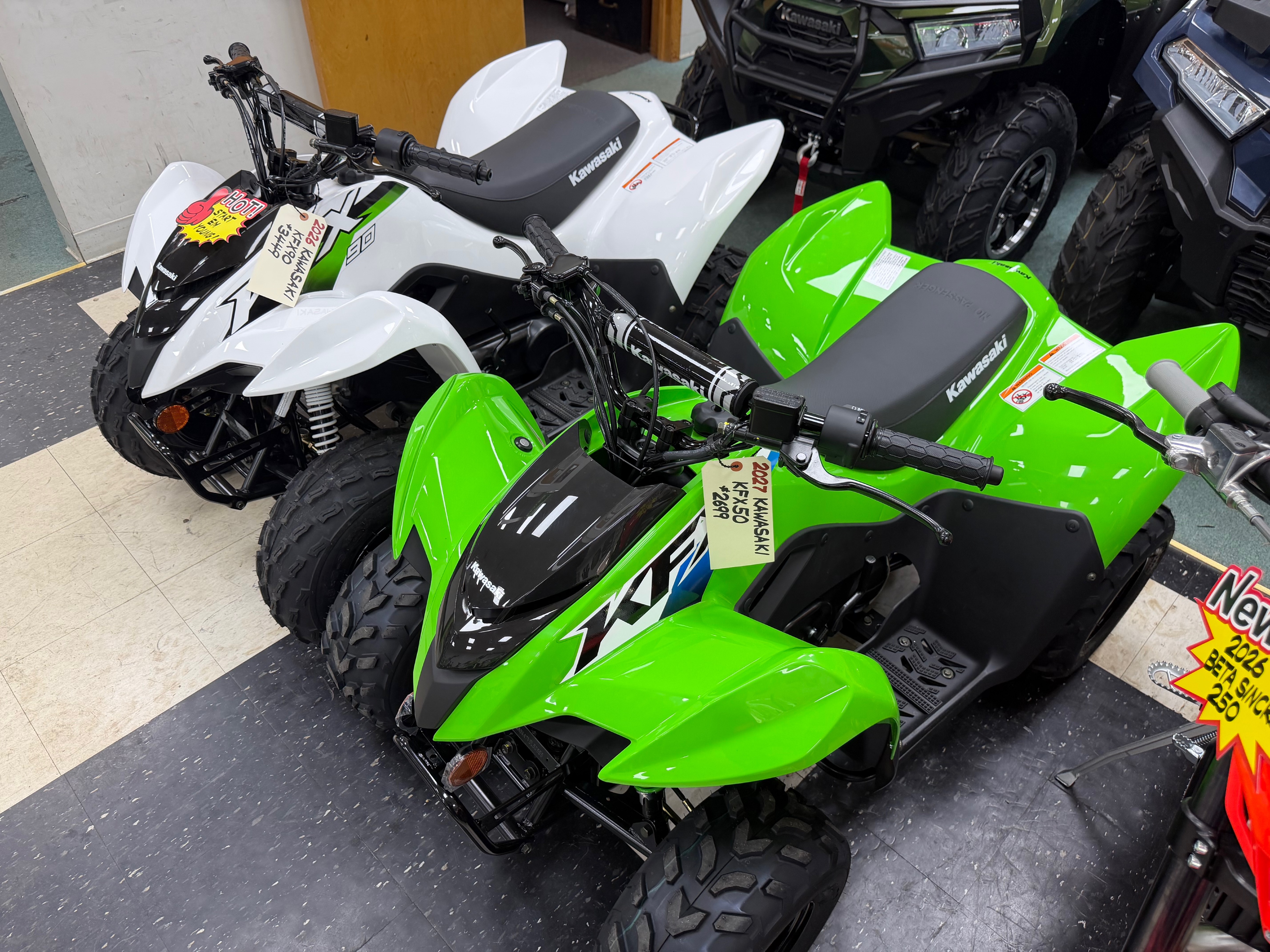 2027 Kawasaki KFX®50 8
