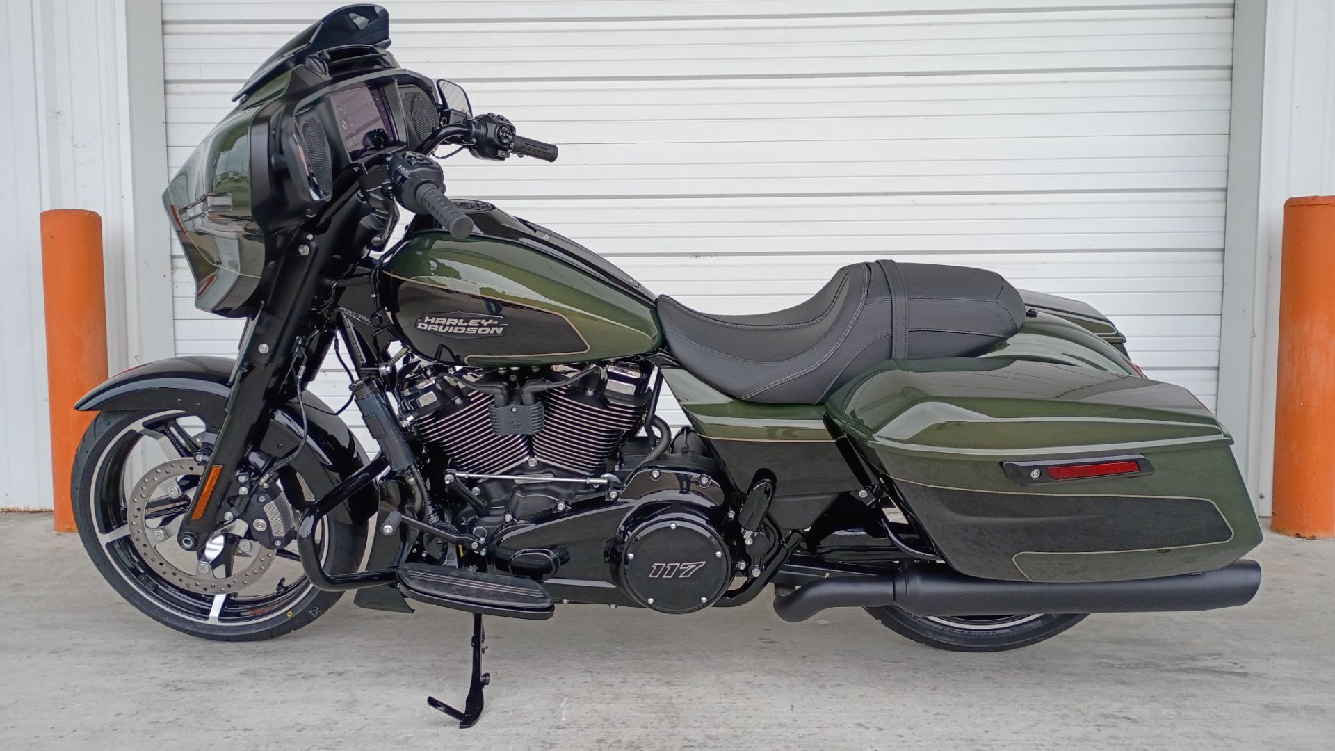 New 2026 Harley-Davidson Street Glide® Olive Steel Metallic