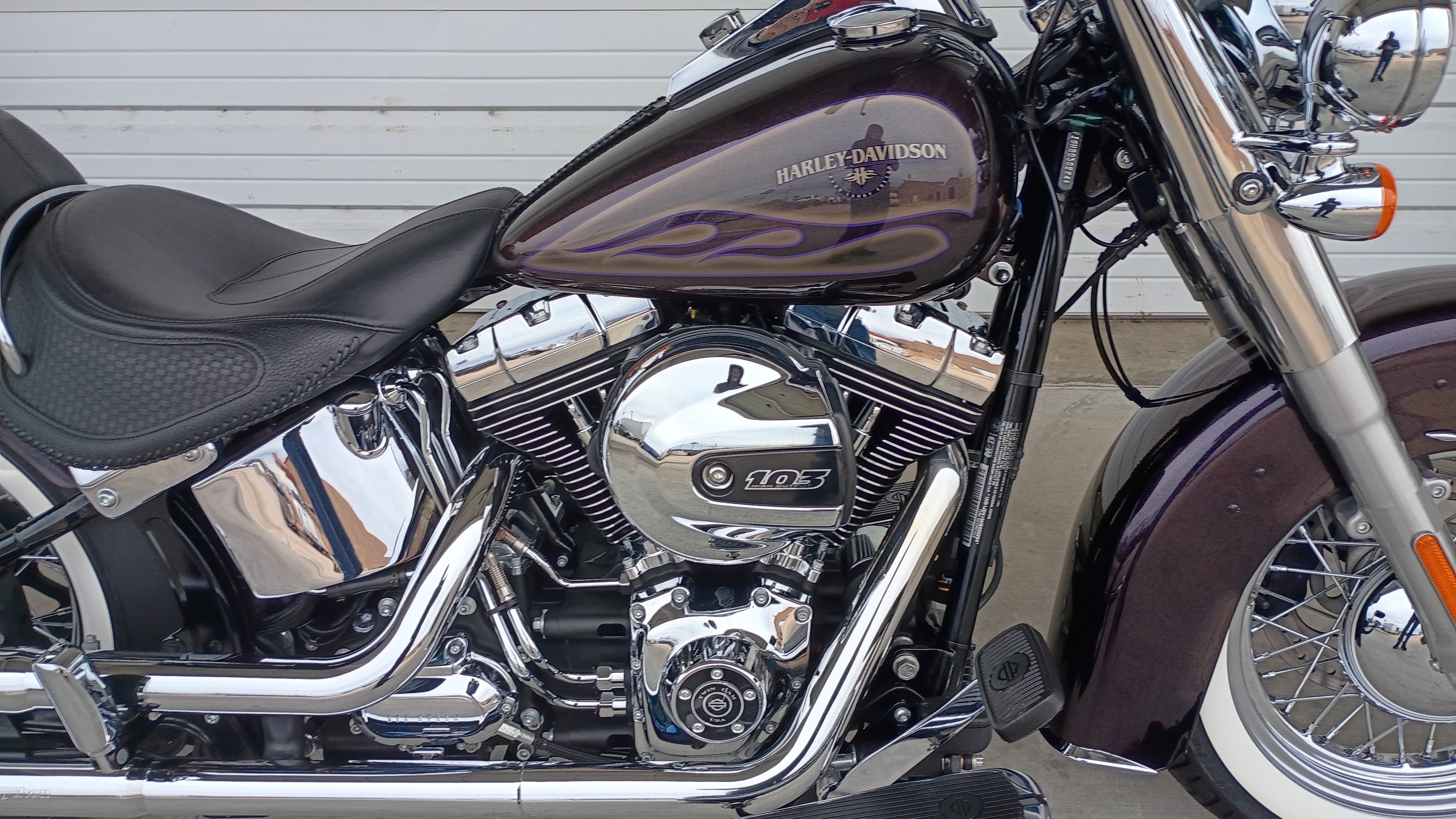 Used 2017 Harley-Davidson Softail® Deluxe Hard Candy Mystic Purple