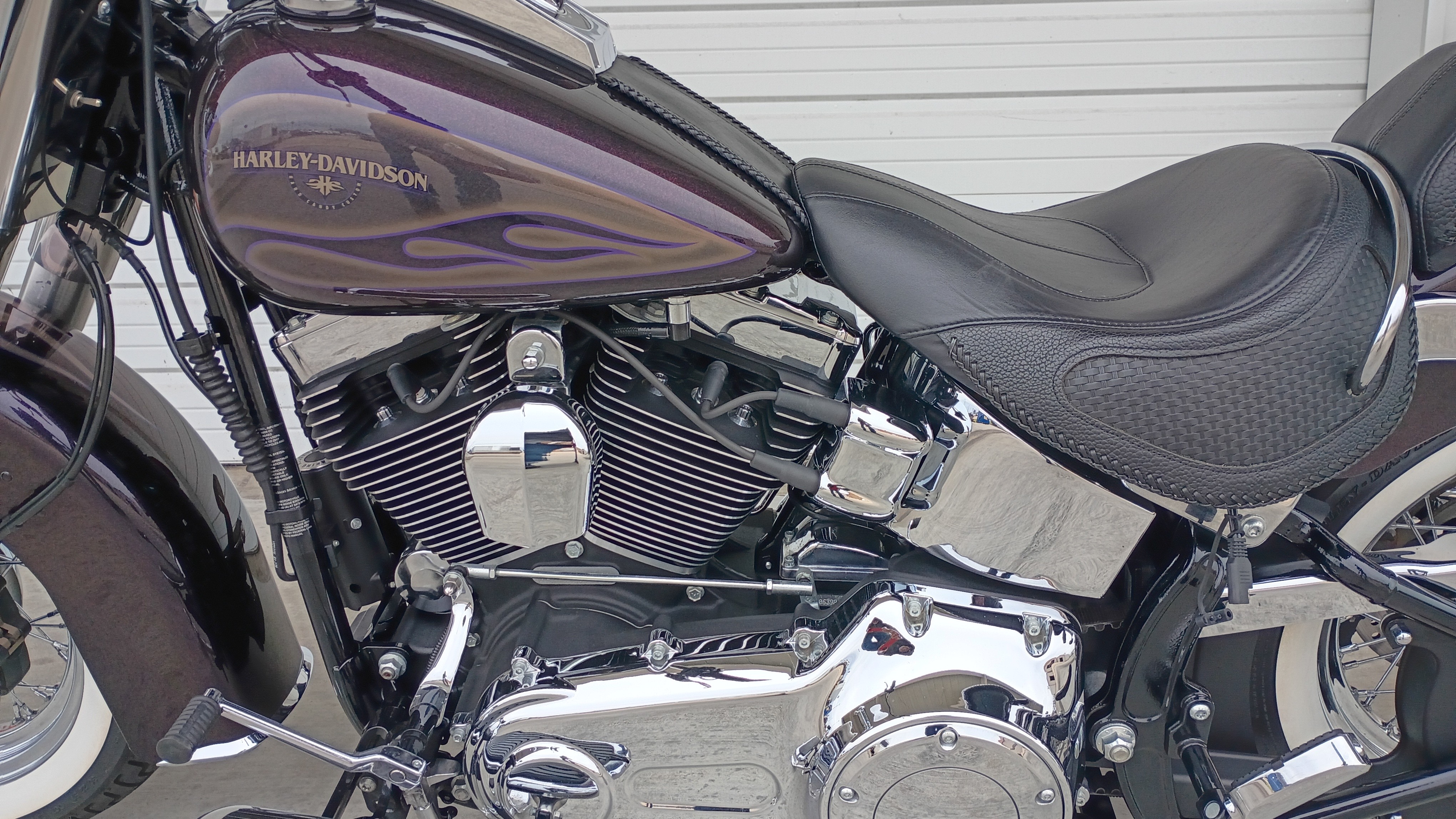 Used 2017 Harley-Davidson Softail® Deluxe Hard Candy Mystic Purple