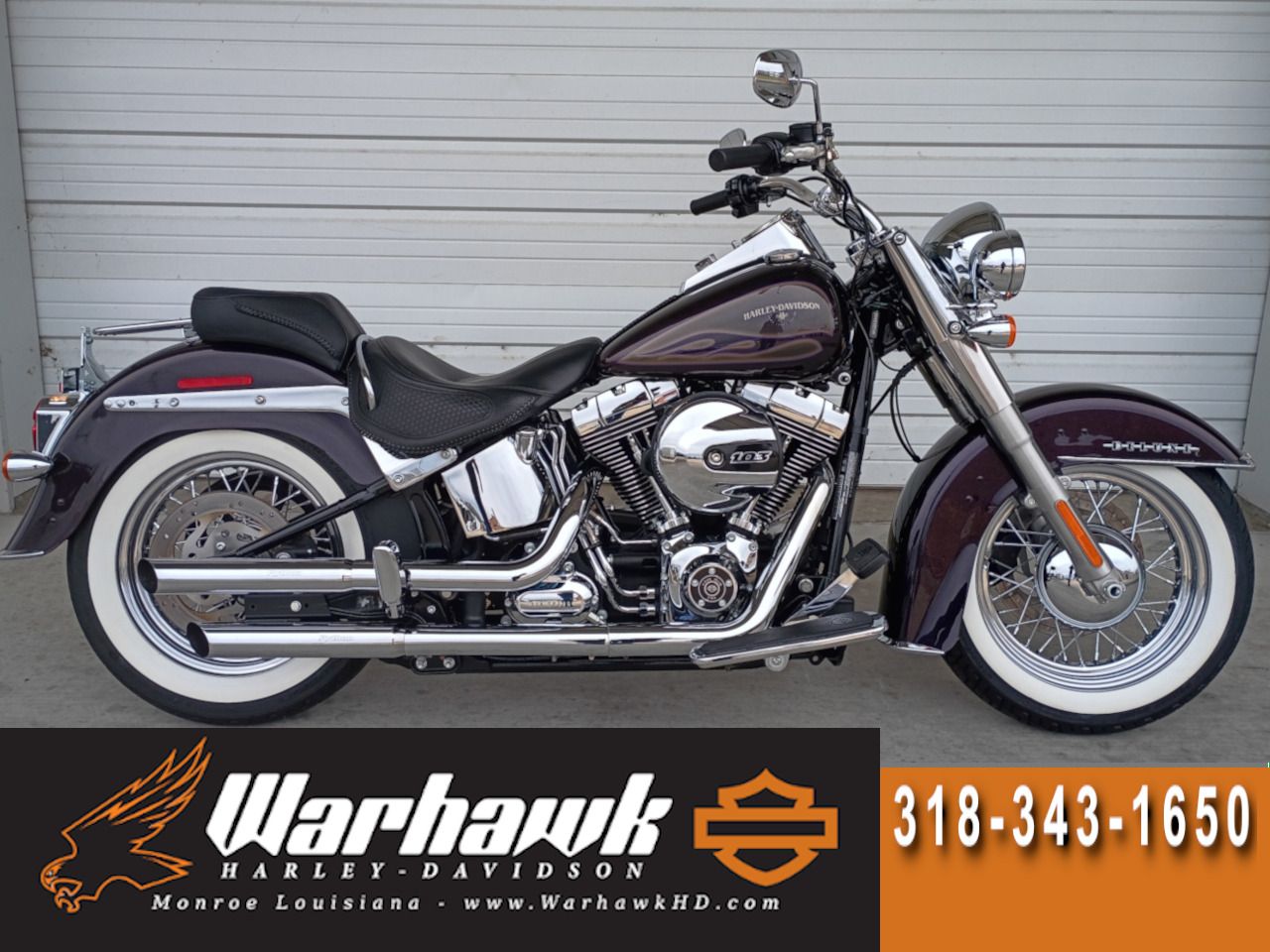 Used 2017 Harley-Davidson Softail® Deluxe Hard Candy Mystic Purple