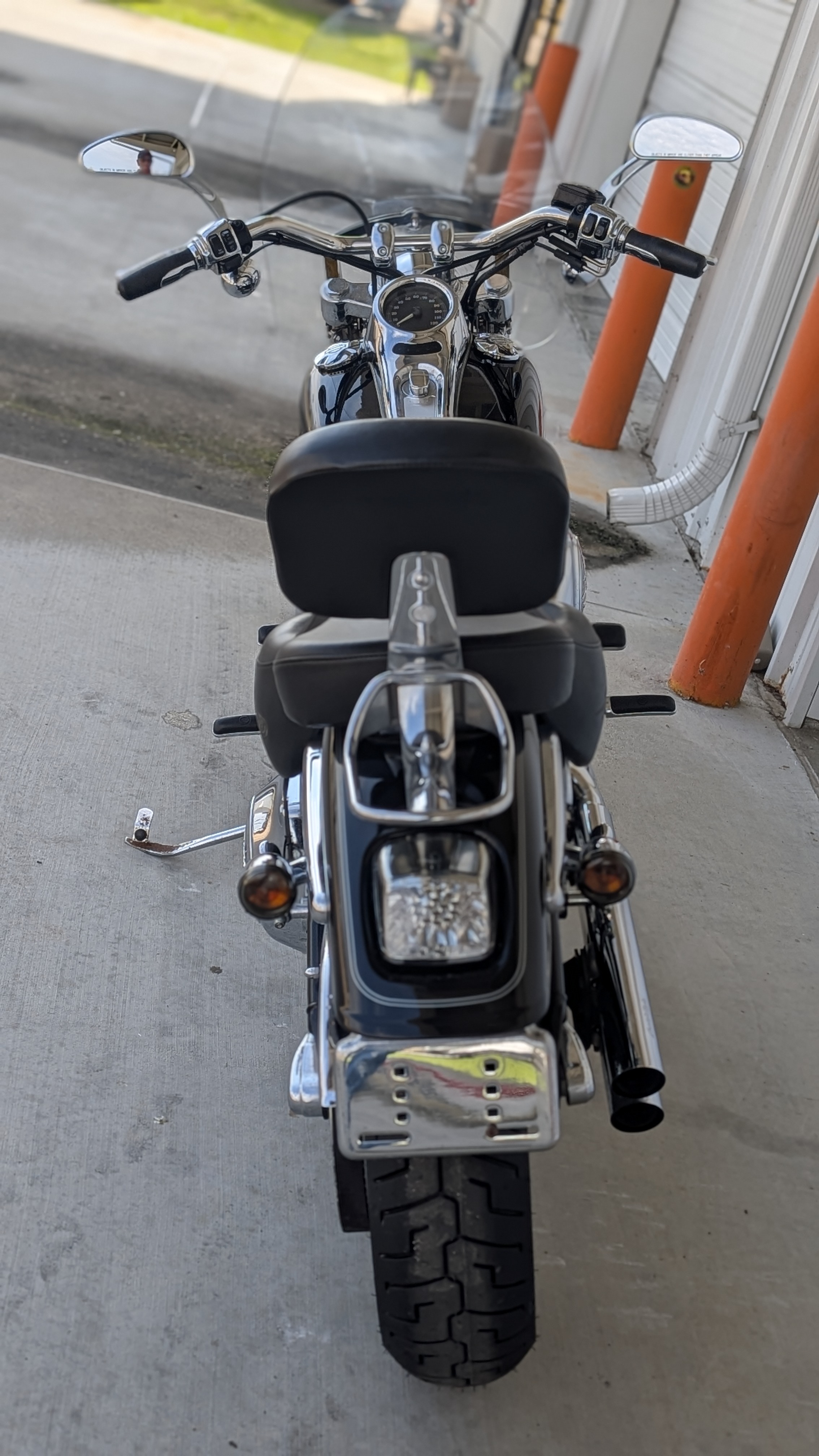 Used 2005 Harley-Davidson FXSTD/FXSTDI Softail® Deuce™ Vivid Black