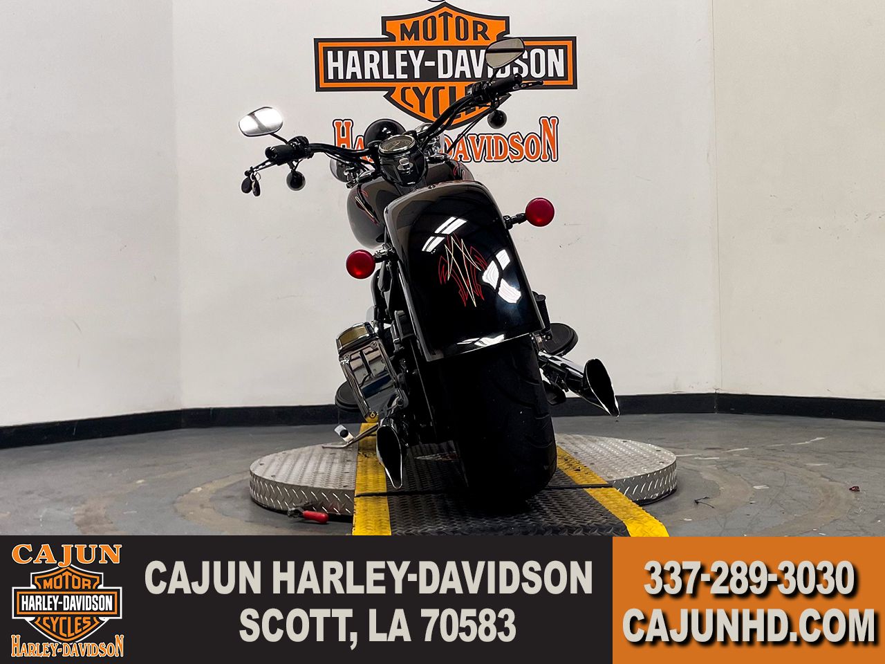 Used 2009 Harley-Davidson Softail® Cross Bones™ Vivid Black