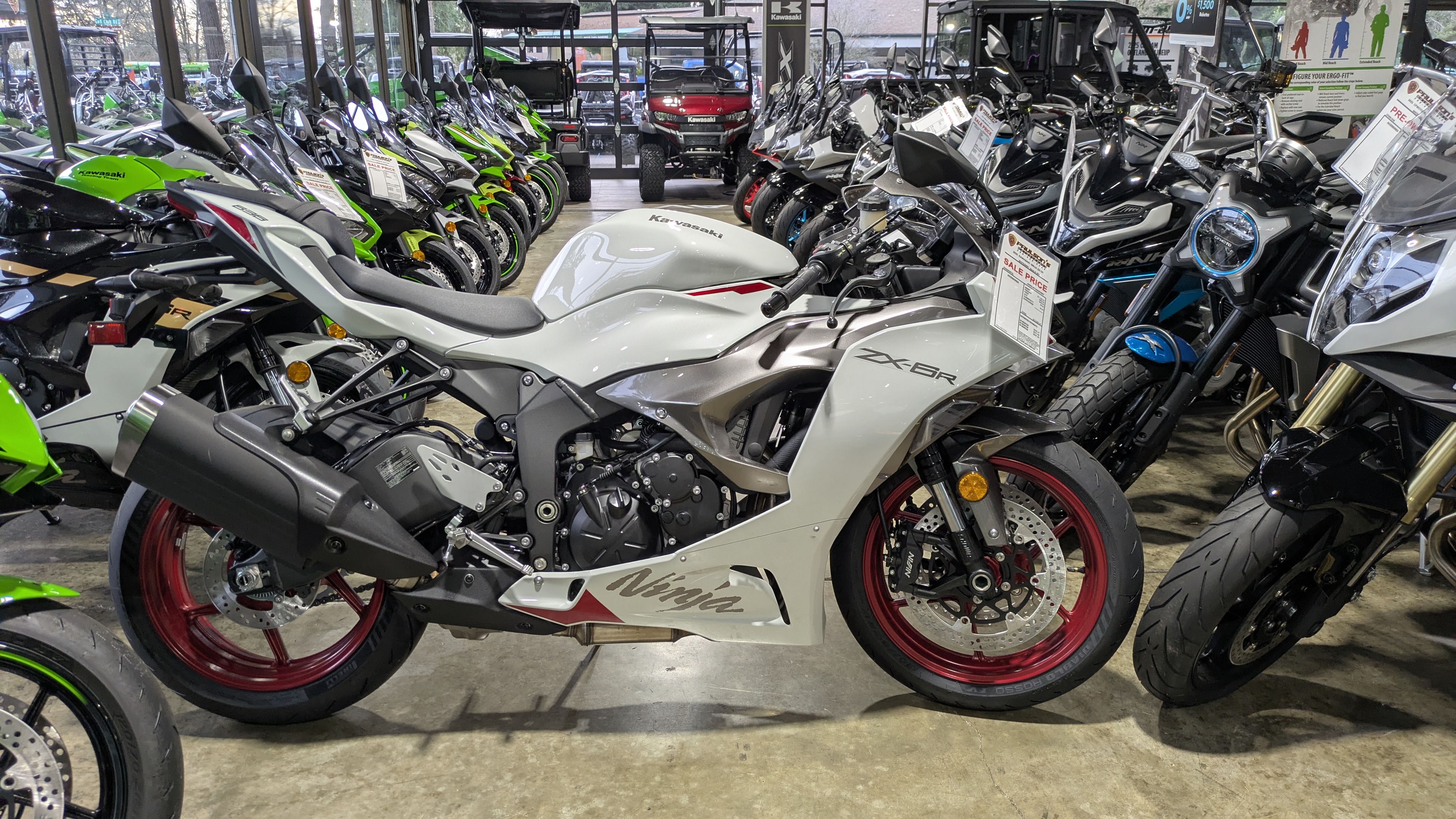 2025 Kawasaki Ninja ZX-6R in Lacey, Washington - Photo 1