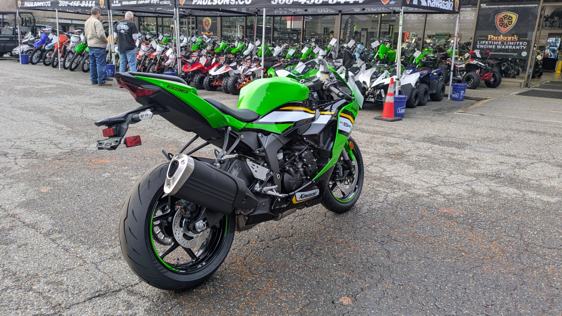 2025 Kawasaki Ninja ZX-6R KRT Edition in Lacey, Washington - Photo 8