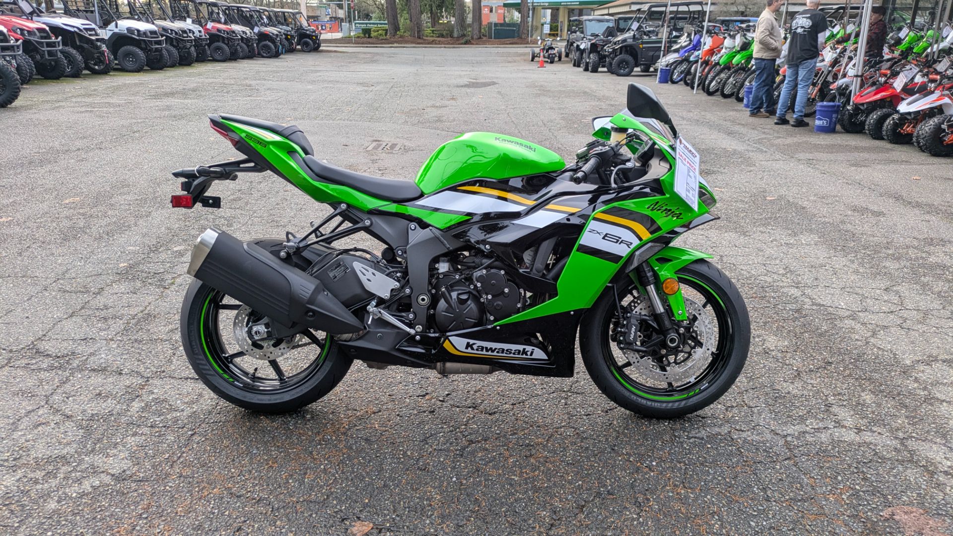 2025 Kawasaki Ninja ZX-6R KRT Edition ABS in Lacey, Washington - Photo 1