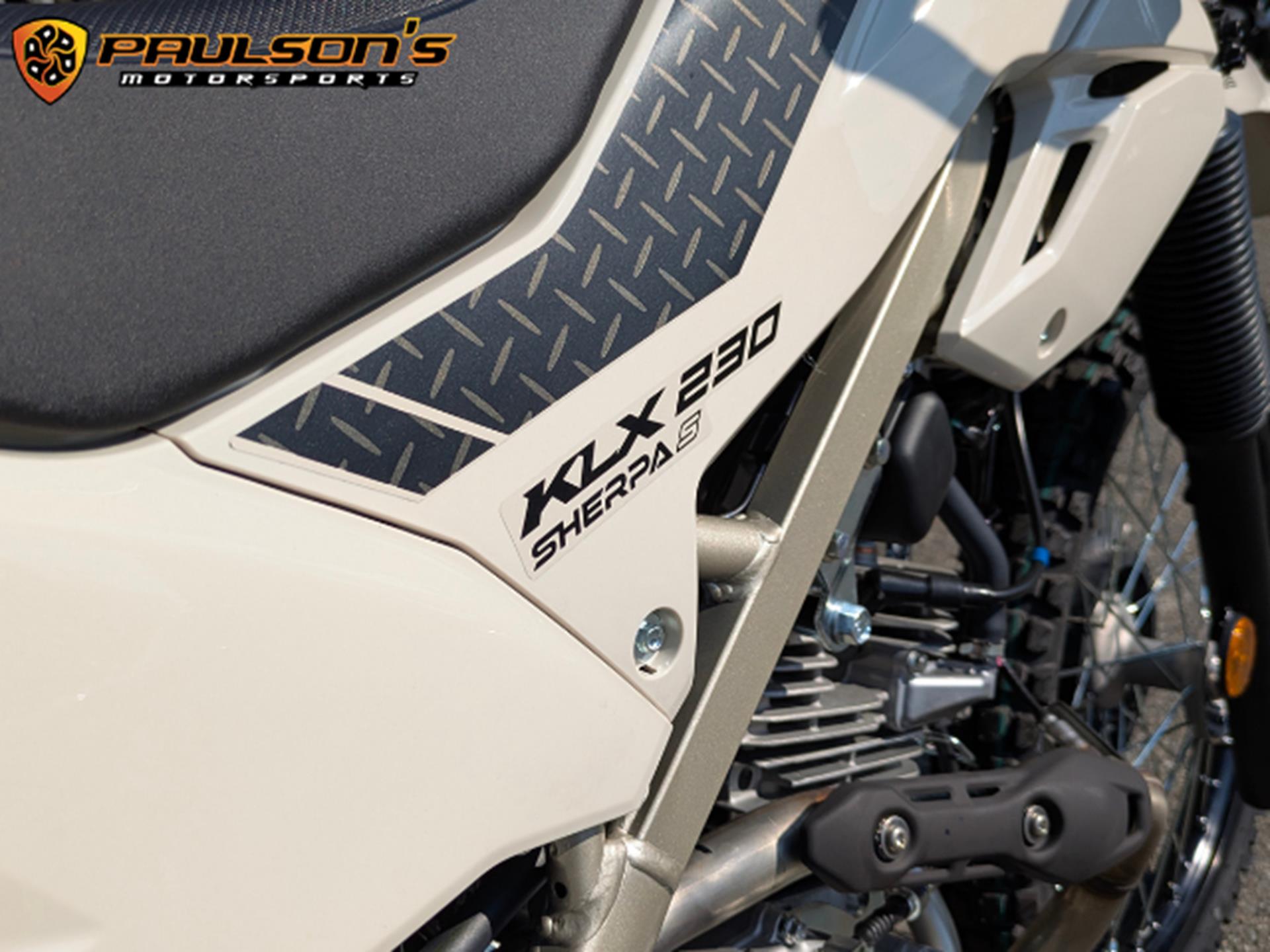 2026 Kawasaki KLX 230 SHERPA S ABS in Lacey, Washington - Photo 3