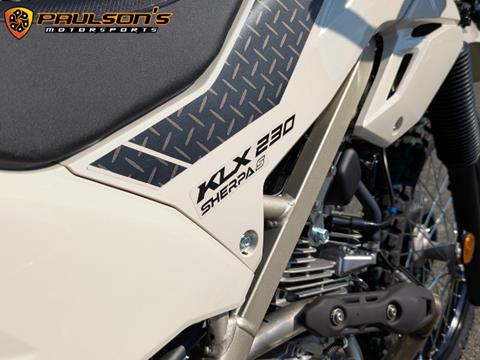 2026 Kawasaki KLX 230 SHERPA S ABS in Lacey, Washington - Photo 3