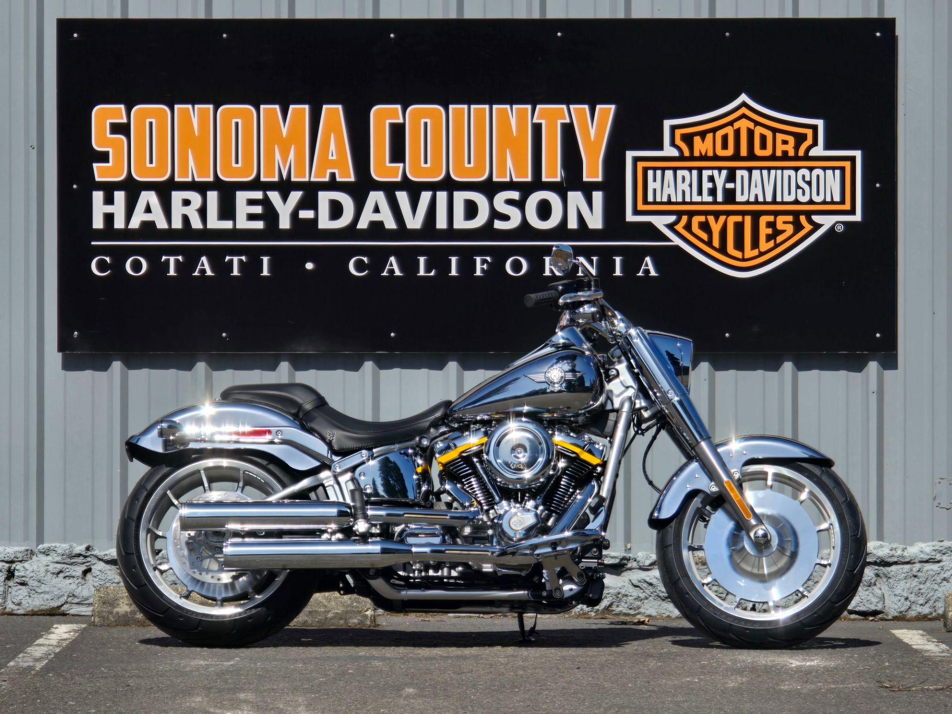 2025 Harley-Davidson Fat Boy® Gray Ghost in Cotati, California - Photo 1