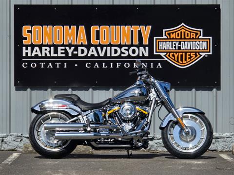 2025 Harley-Davidson Fat Boy® Gray Ghost in Cotati, California - Photo 1