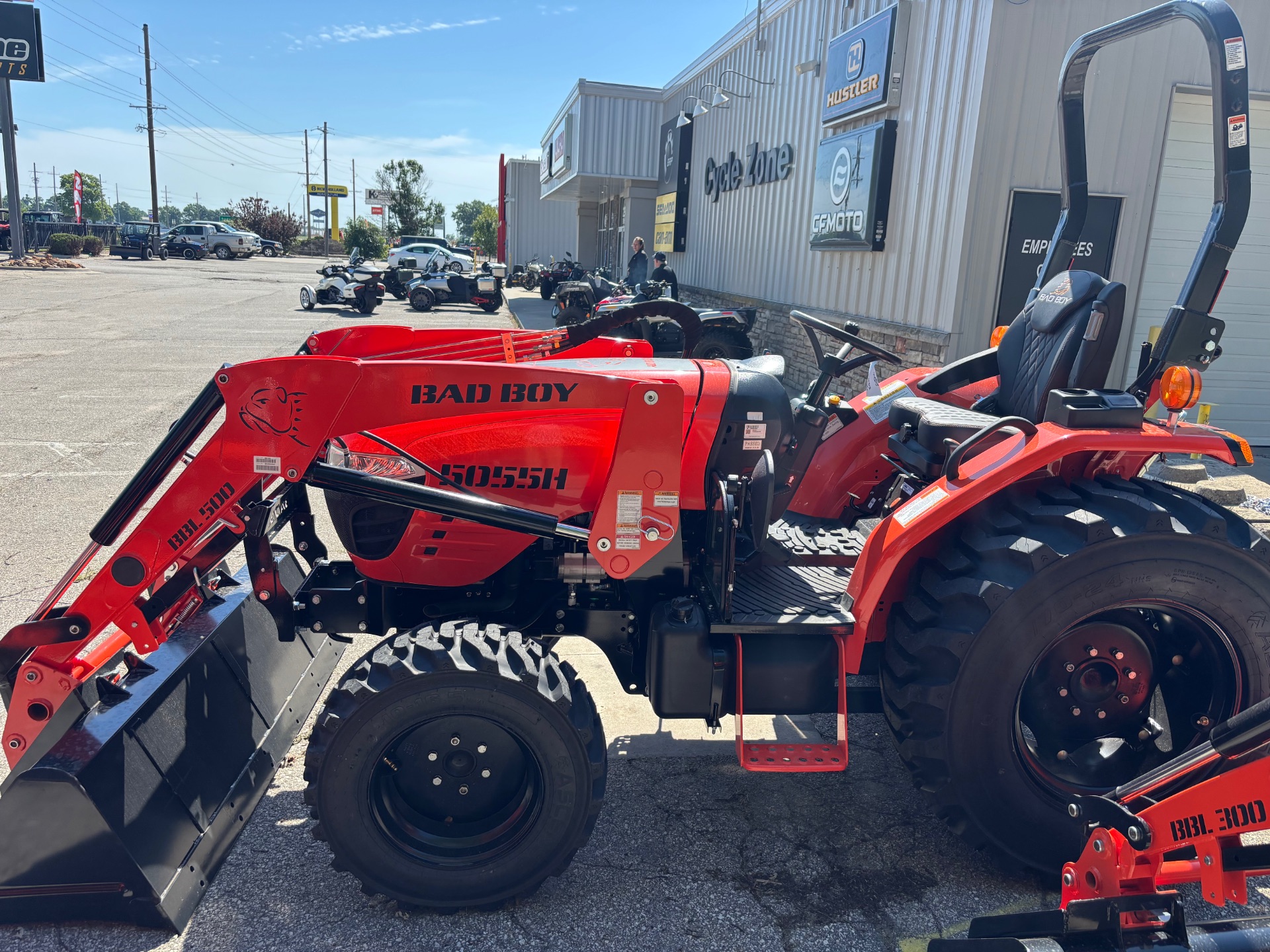 2026 Bad Boy Mowers 5055H with Loader in Topeka, Kansas - Photo 2