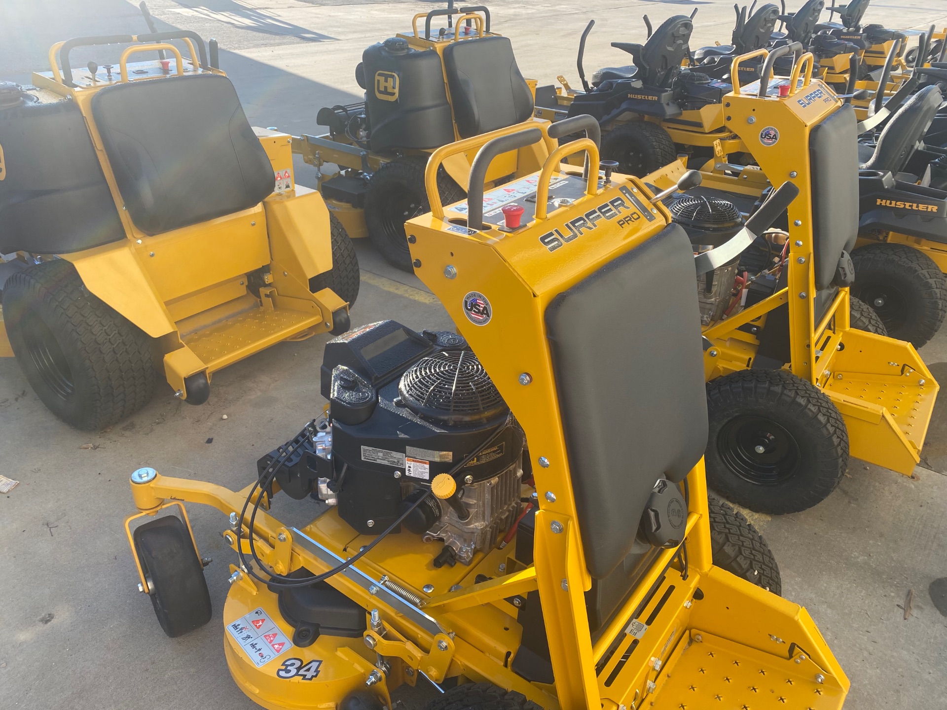 2025 Hustler Turf Equipment Surfer Pro 34 in. Kawasaki FS541 15 hp in Topeka, Kansas - Photo 2