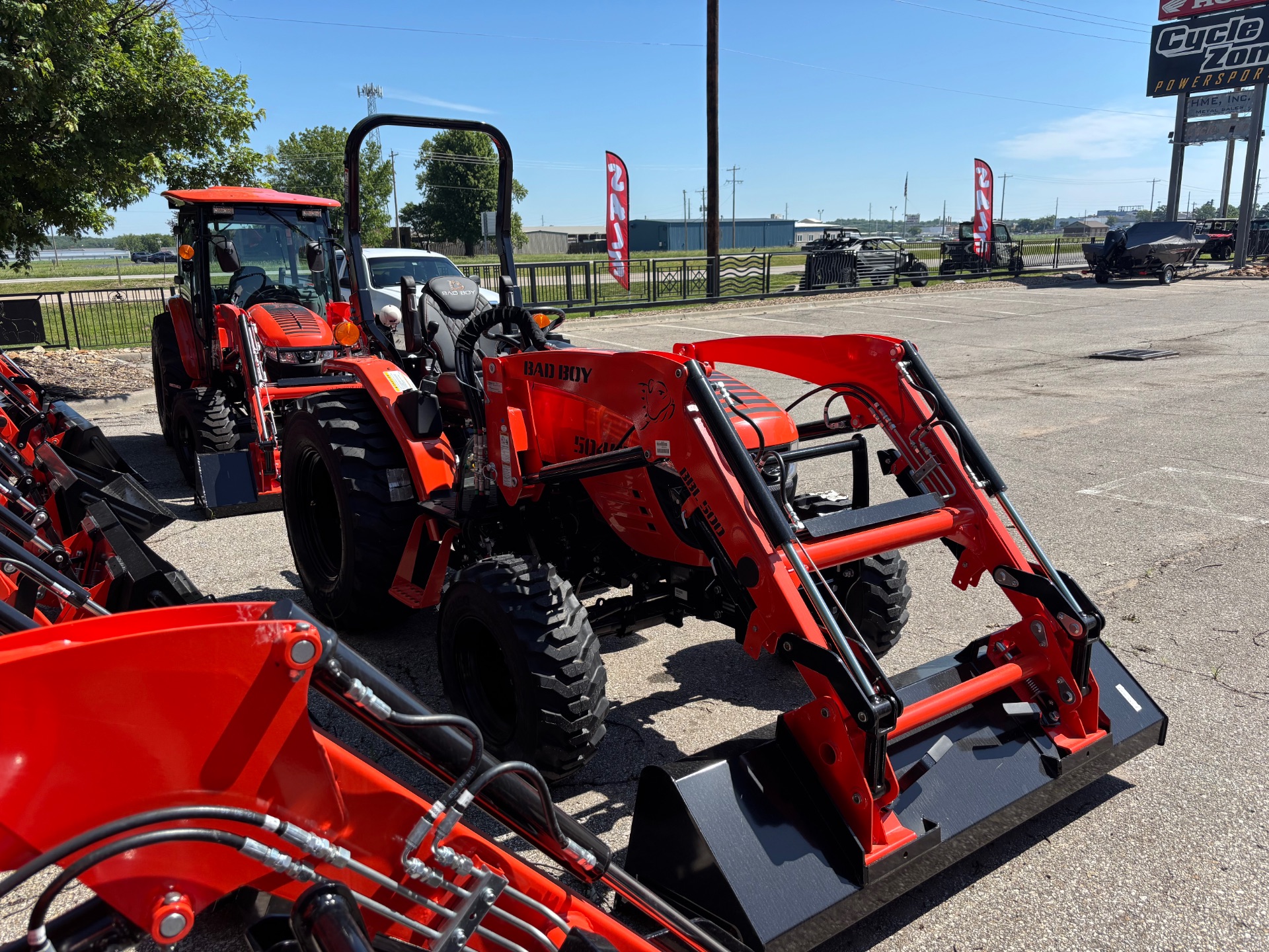 2026 Bad Boy Mowers 5045H with Loader in Topeka, Kansas - Photo 2