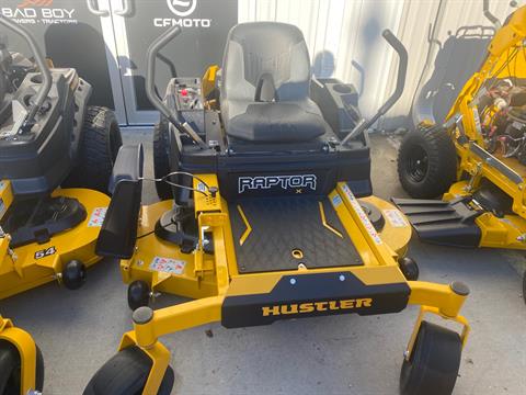 2025 Hustler Turf Equipment Raptor X 54 in. Kawasaki FR651 21.5 hp in Topeka, Kansas - Photo 1