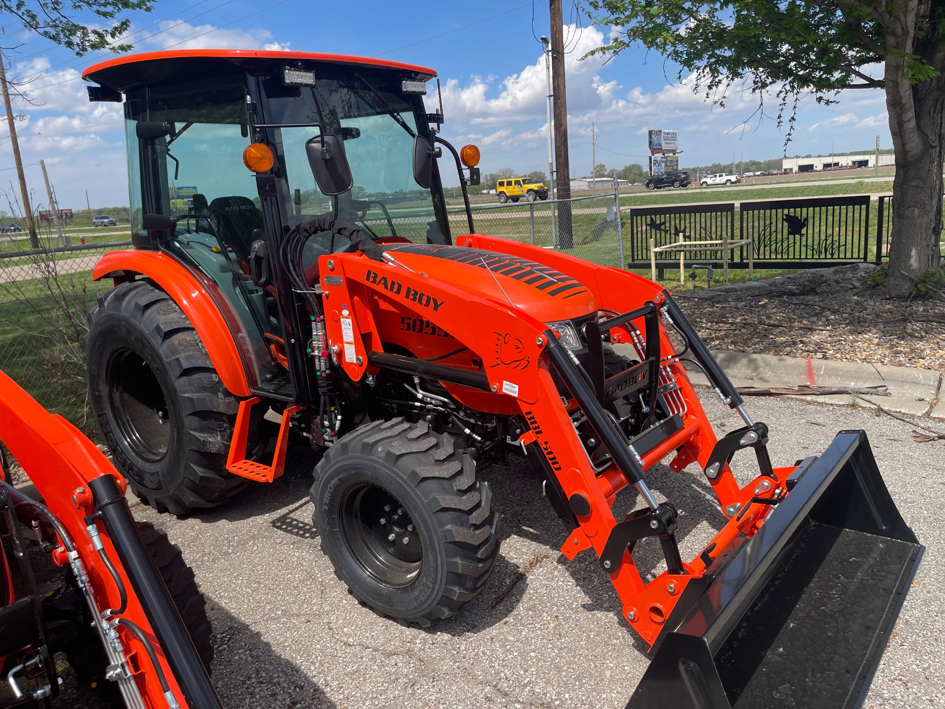 2026 Bad Boy Mowers 5055CH IND Tires with Loader in Topeka, Kansas - Photo 2