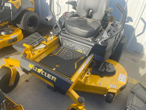 2025 Hustler Turf Equipment Raptor XDX 60 in. Kawasaki FR730 24 hp in Topeka, Kansas - Photo 2
