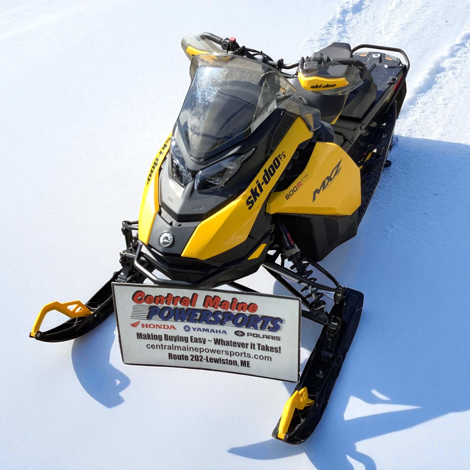 Used 2024 Ski-Doo MXZ Adrenaline 129 600R E-TEC ES Ripsaw 1.25