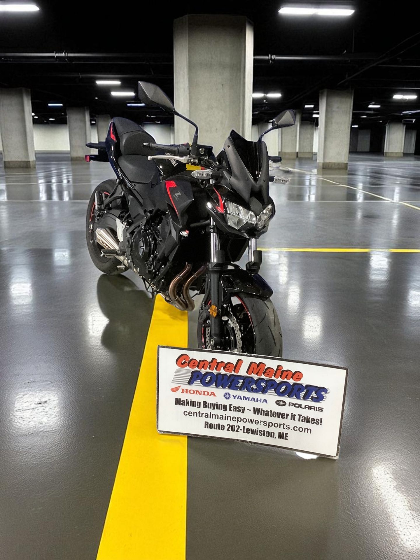 Used 2023 Kawasaki Z650 | Motorcycles in Lewiston ME | Metallic