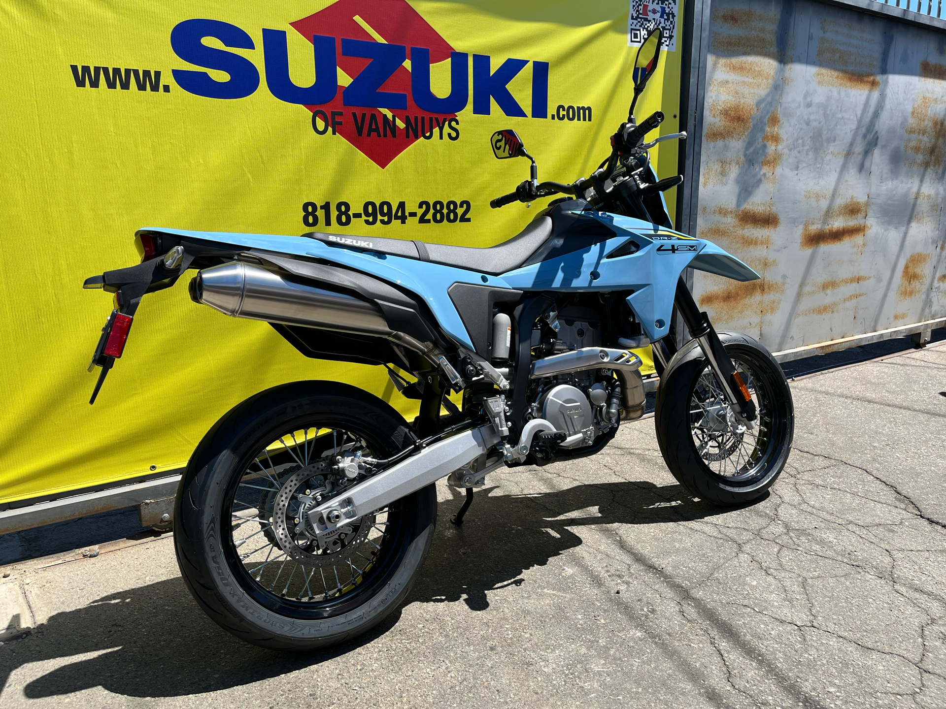 New 2025 Suzuki DR-Z4SM Motorcycles in Van Nuys, CA | SUZS7100124