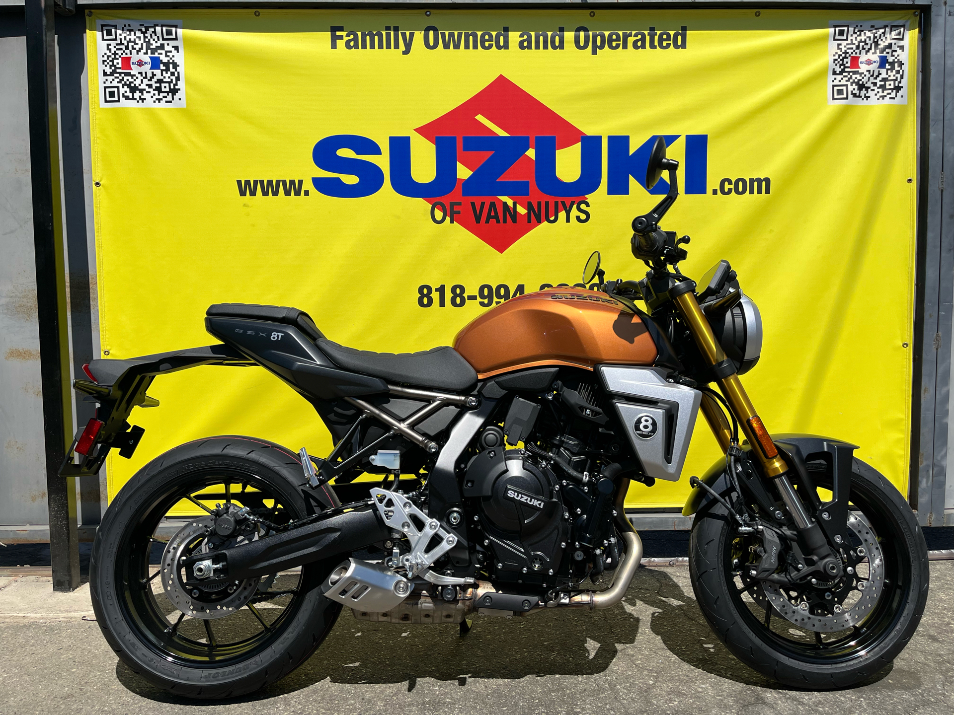 New 2026 Suzuki GSX-8T Motorcycles in Van Nuys, CA | SUZ7100228
