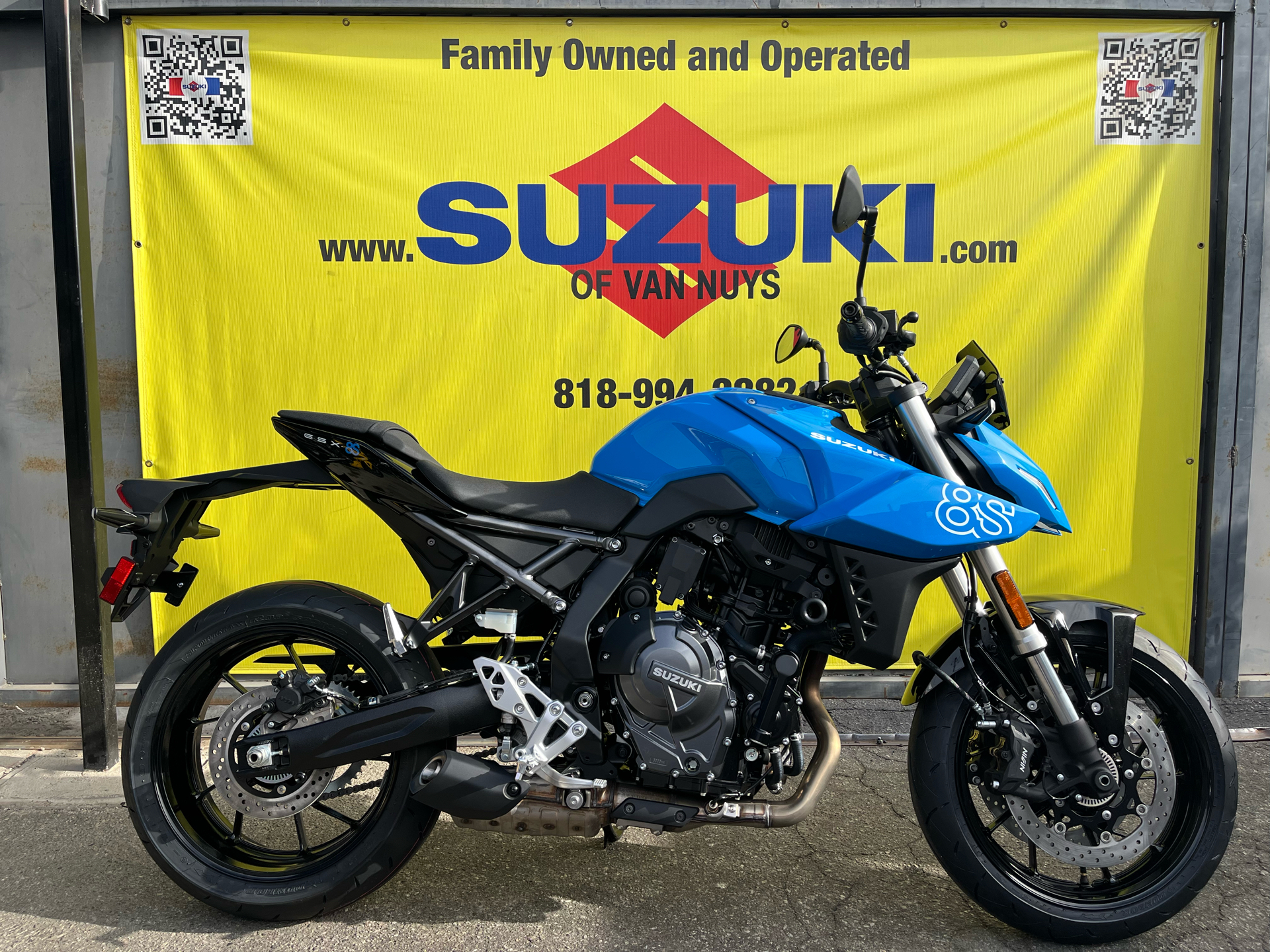 New 2025 Suzuki GSX-8S Motorcycles in Van Nuys, CA | SUZ7100410