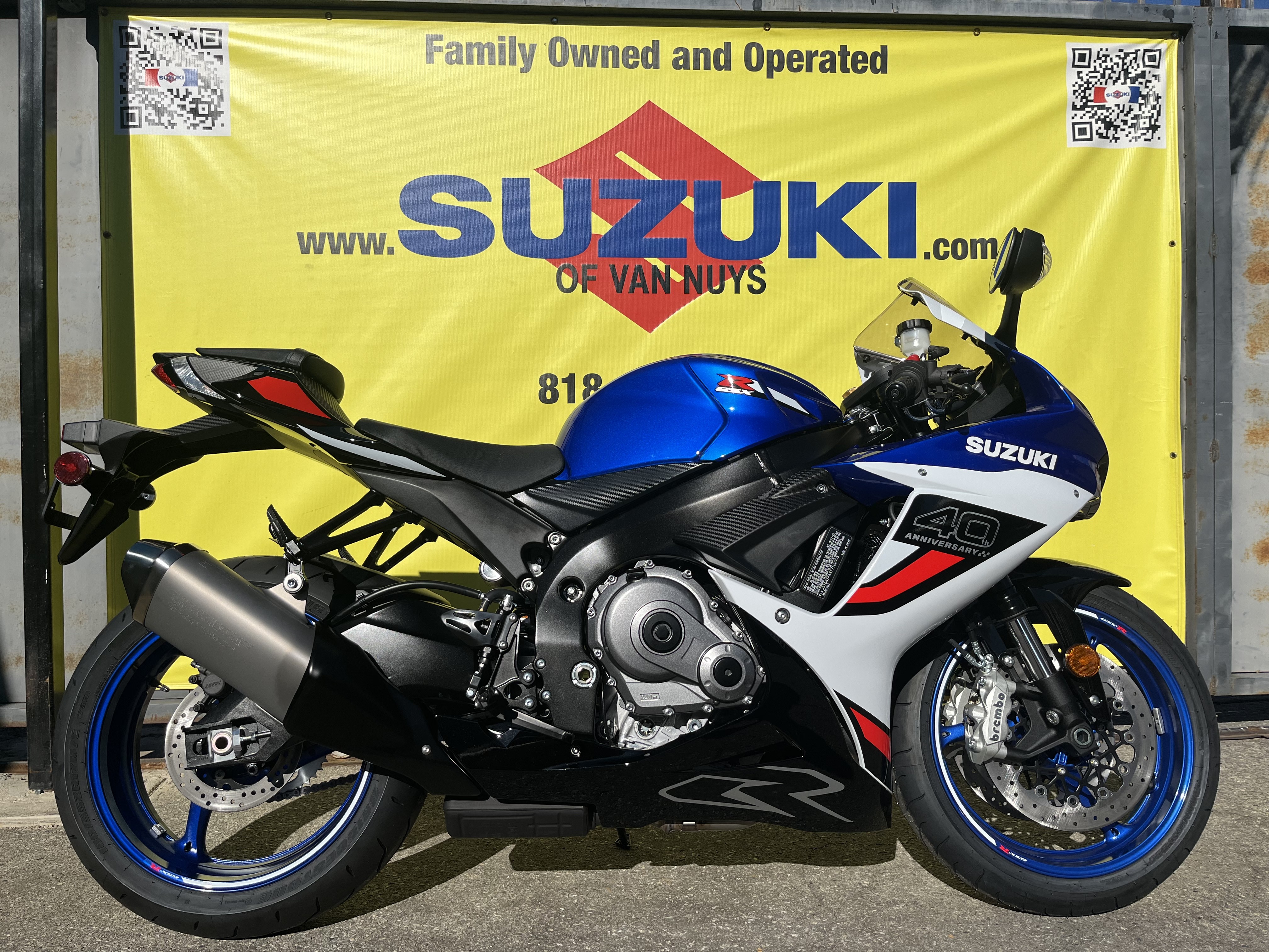 New 2026 Suzuki GSX-R600Z 40th Anniversary Edition Motorcycles in Van Nuys,  CA | SUZ7100993