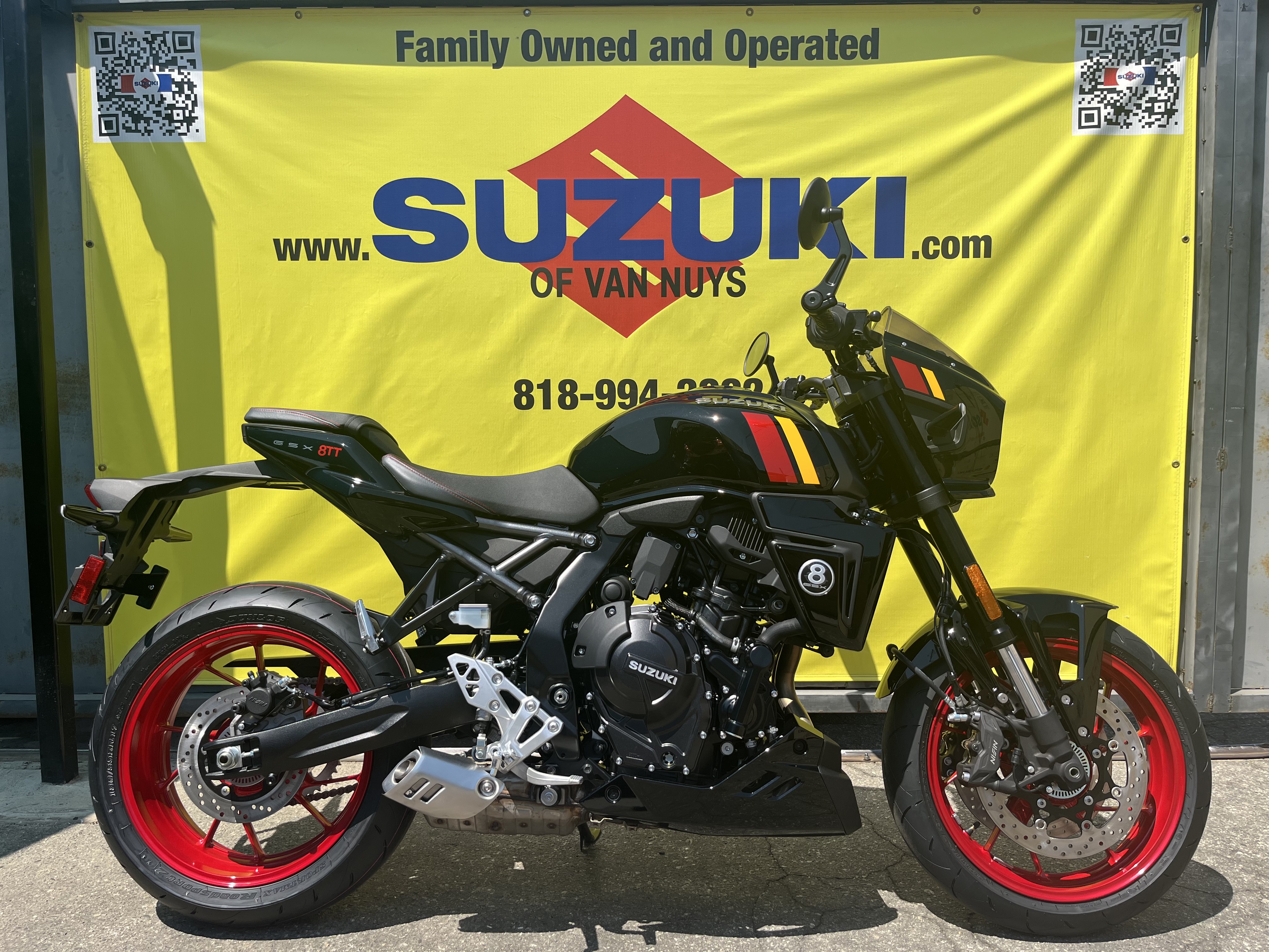 New 2026 Suzuki GSX-8TT Motorcycles in Van Nuys, CA | SUZ100483