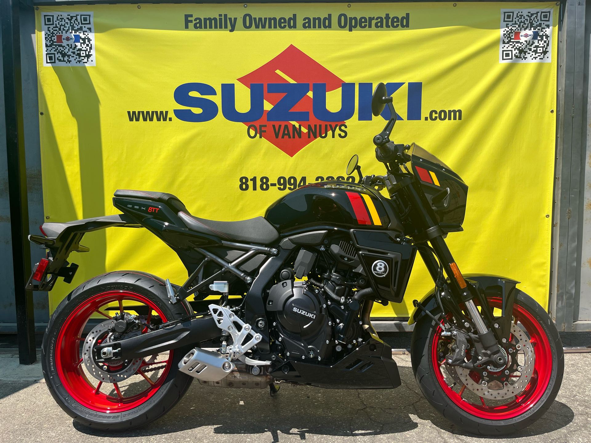 New 2026 Suzuki GSX-8TT Motorcycles in Van Nuys, CA | SUZTT100008