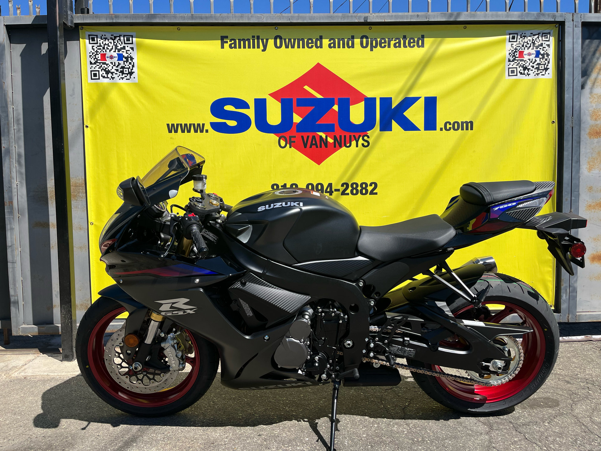 New 2026 Suzuki GSX-R600 Motorcycles in Van Nuys, CA | SUZGSXR600M6