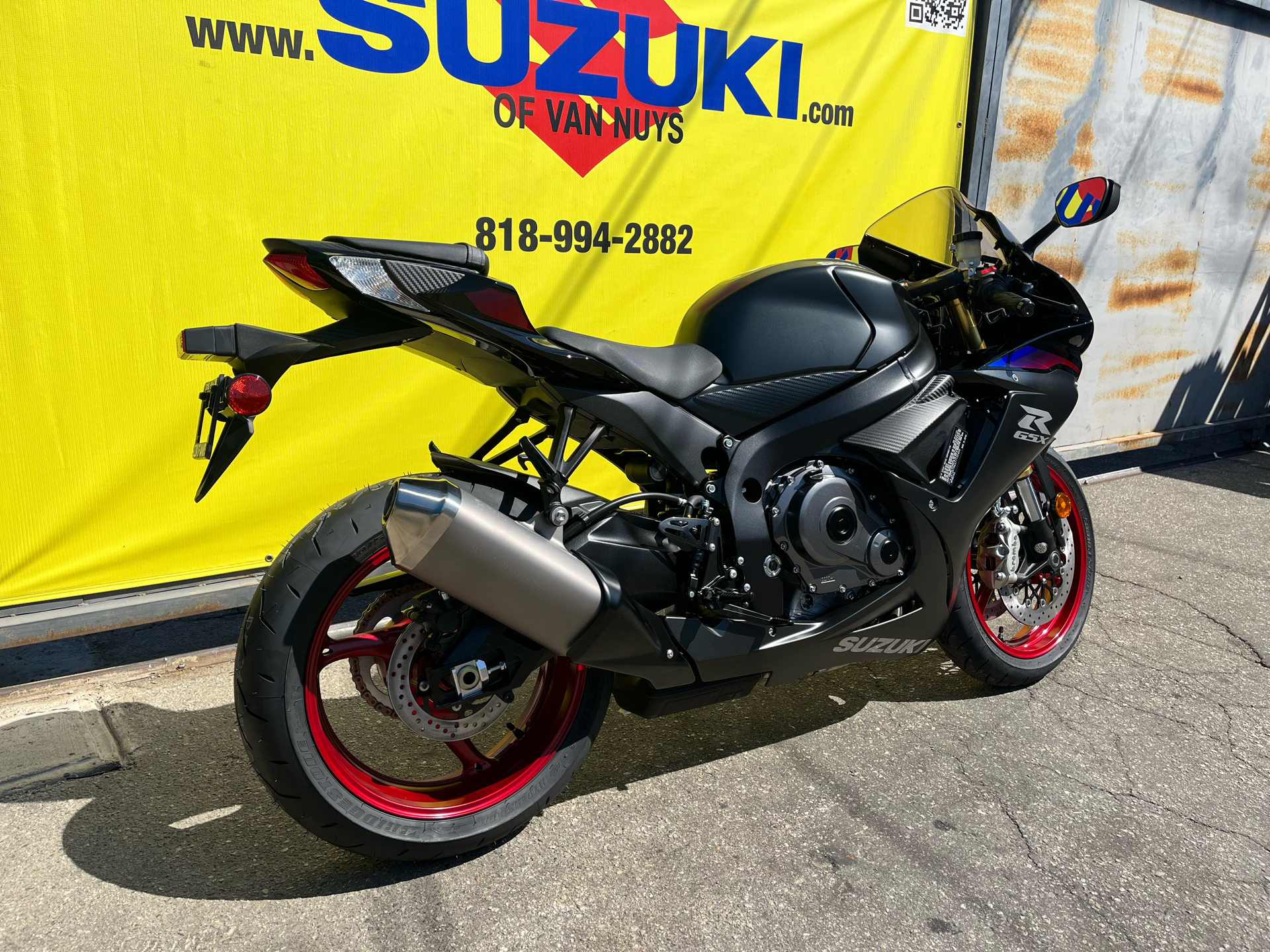 New 2026 Suzuki GSX-R600 Motorcycles in Van Nuys, CA | SUZGSXR600M6