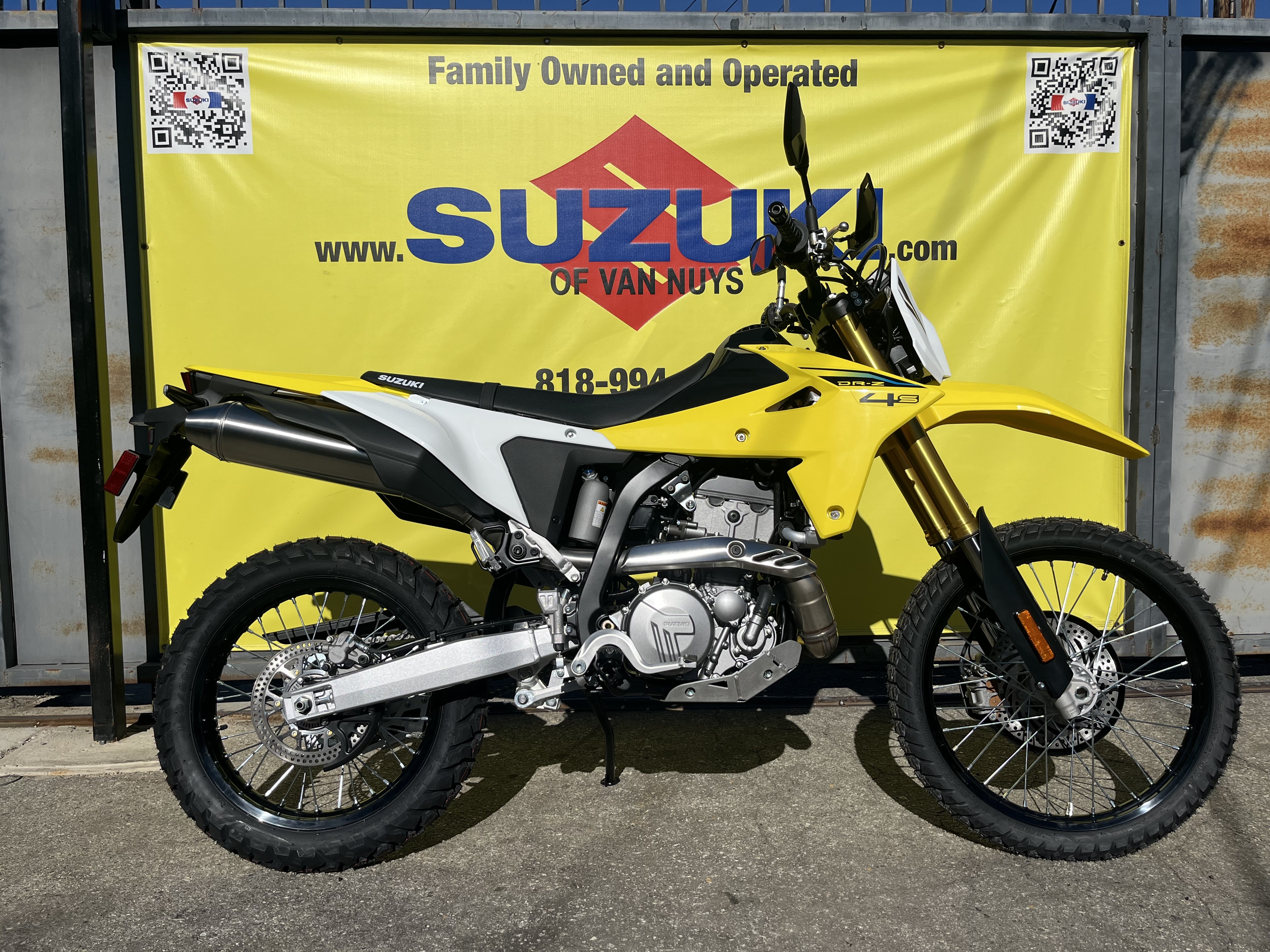 New 2026 Suzuki DR-Z4S+ Motorcycles in Van Nuys, CA | SUZ104005