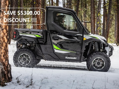 2025 Kawasaki RIDGE XR Deluxe HVAC — photo 1 of 21