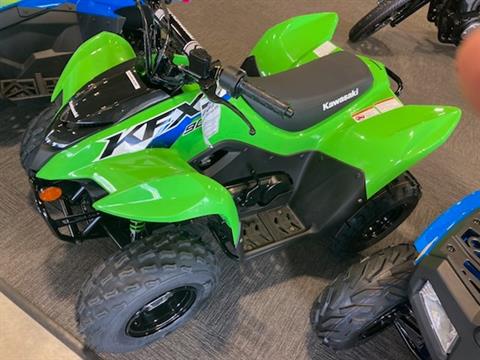 New 2026 Kawasaki KFX 90 ATVs in Elkhart, IN | Stock Number: N/A.