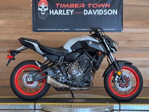 2020 Yamaha MT-07 in Salem, Oregon - Photo 1