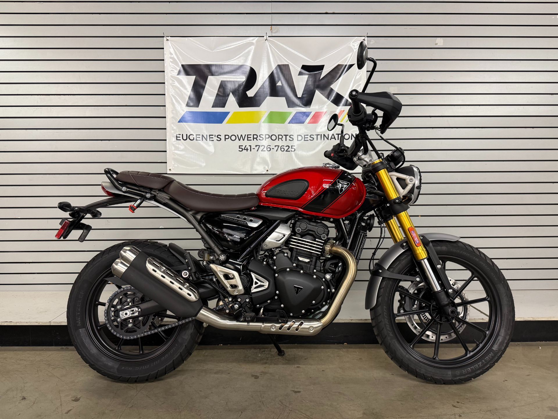 2025 Triumph Scrambler 400 X in Eugene, Oregon - Photo 1