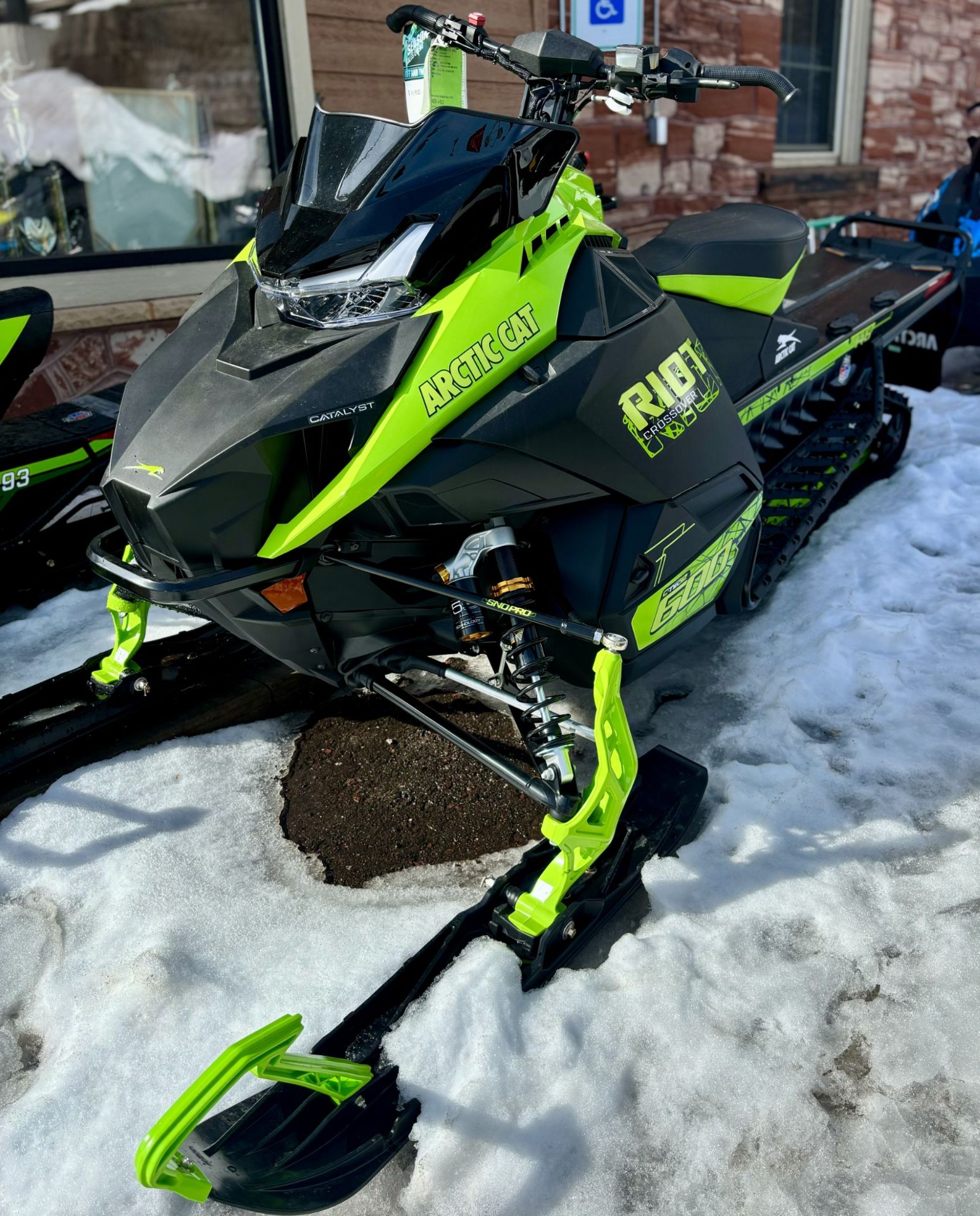 New 2025 Arctic Cat Riot 600 Sno Pro 1.35 ES Snowmobiles in