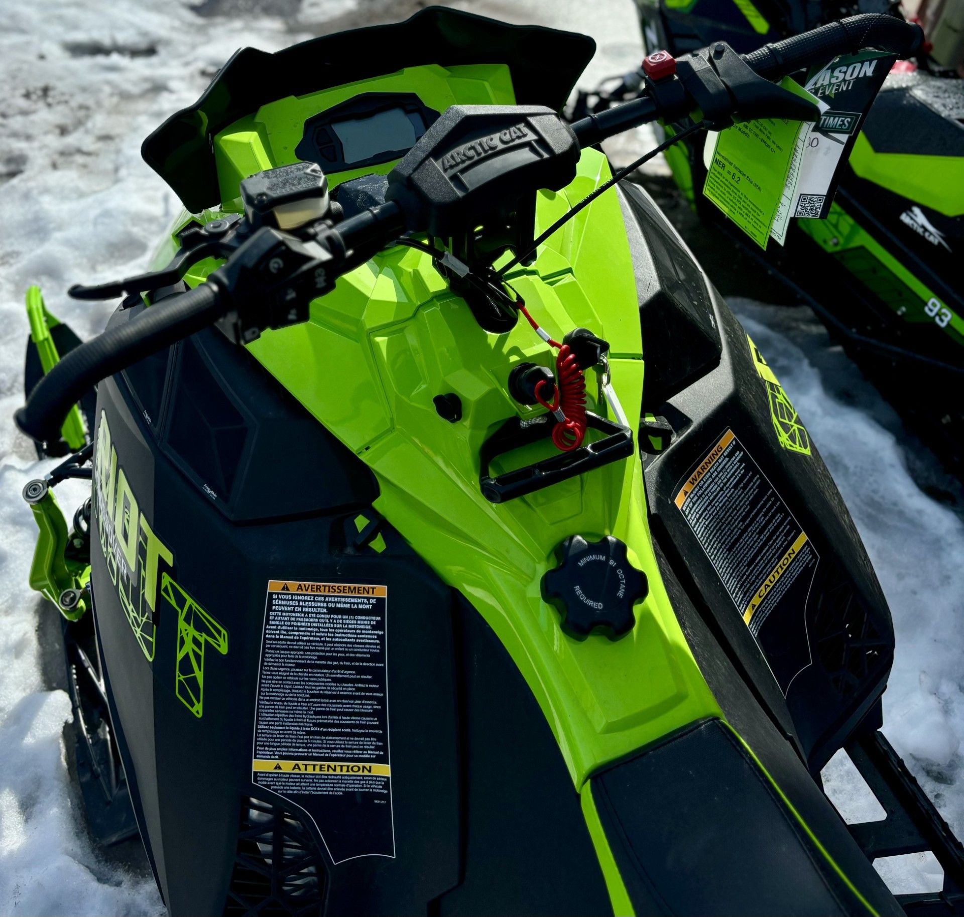 New 2025 Arctic Cat Riot 600 Sno Pro 1.35 ES Snowmobiles in