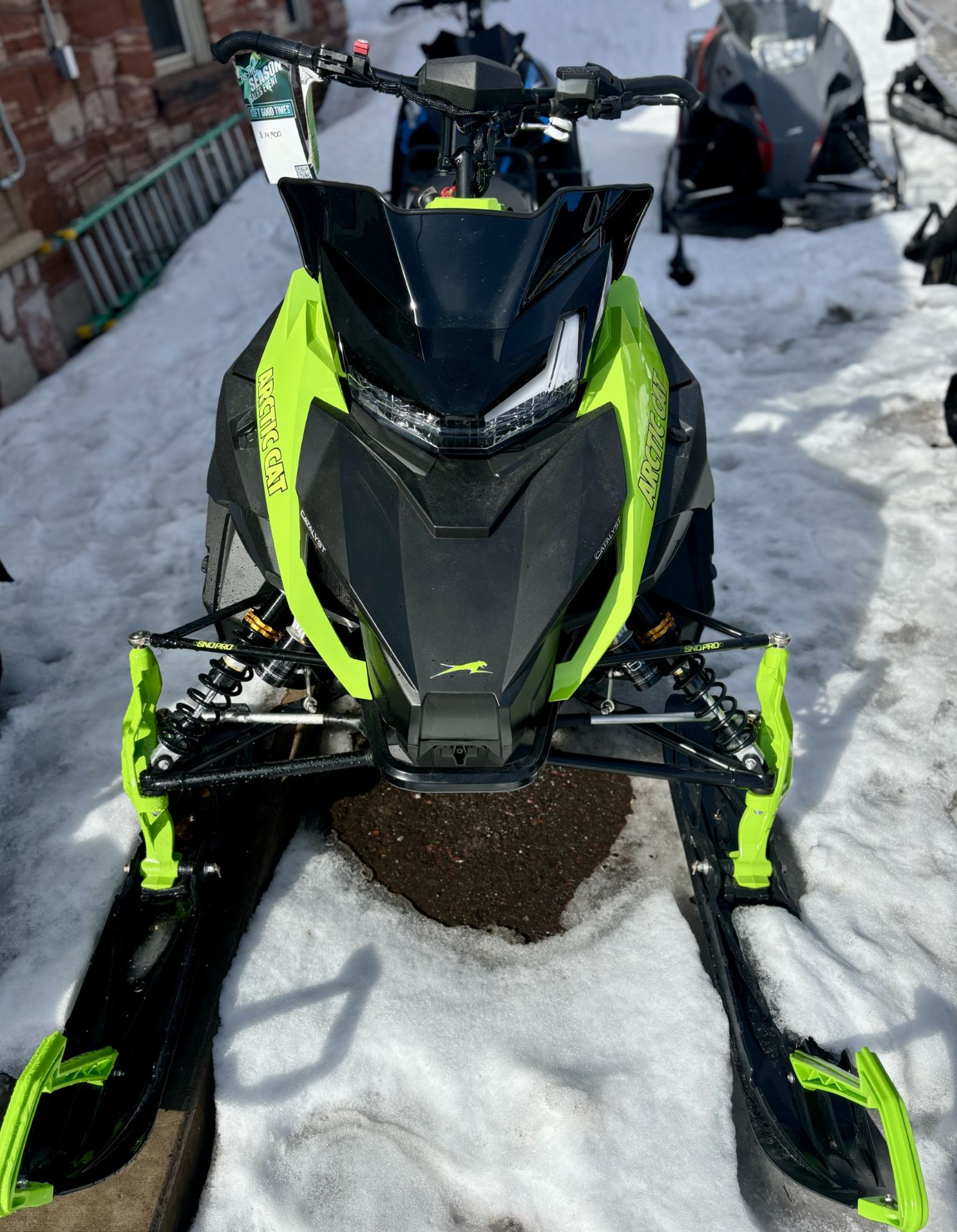New 2025 Arctic Cat Riot 600 Sno Pro 1.35 ES Snowmobiles in