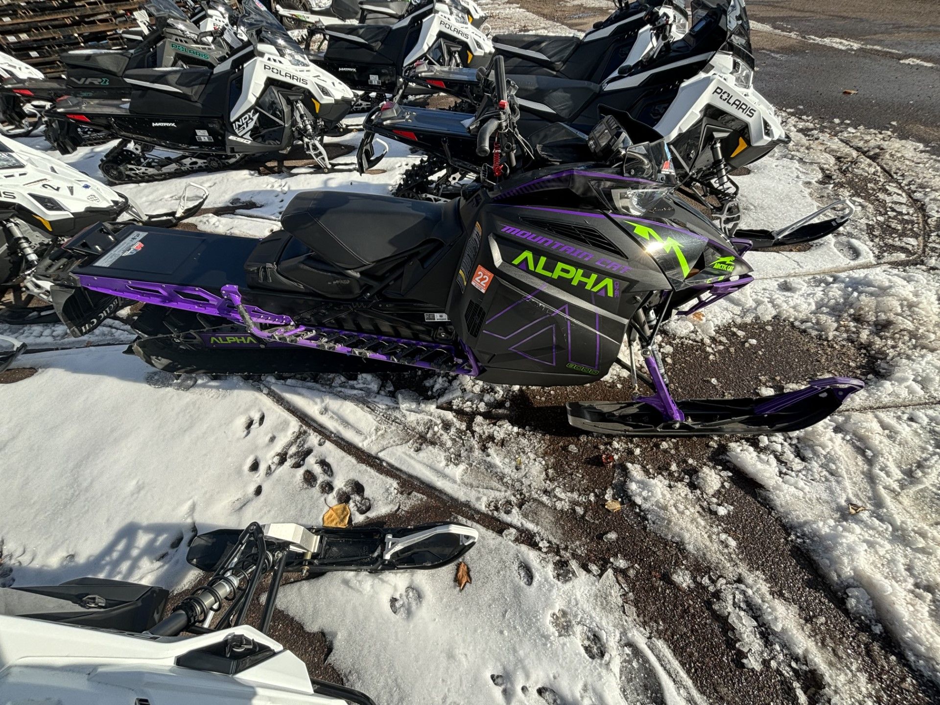 2021 Arctic Cat® M 8000 Hardcore Alpha One 154